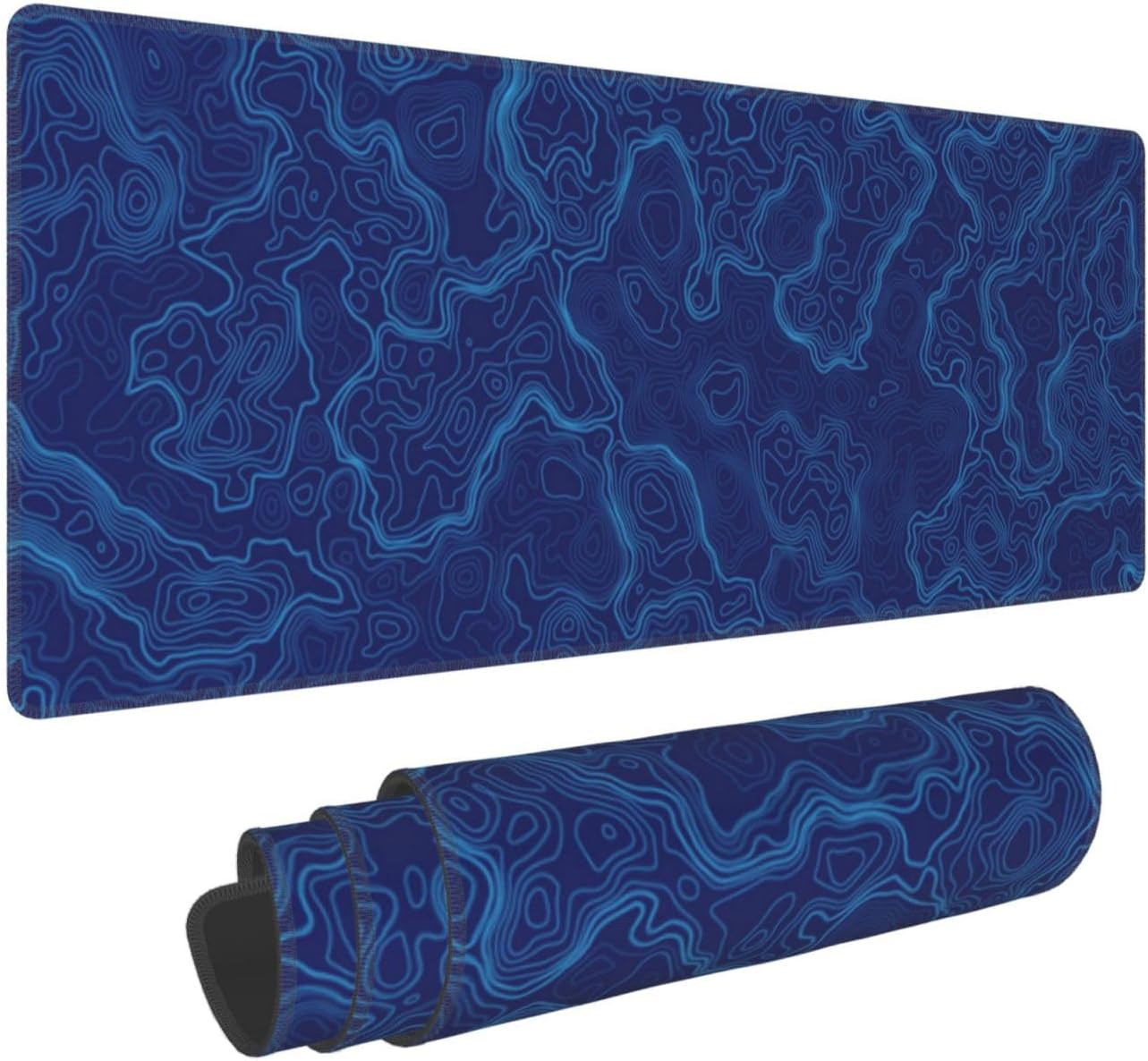Red Topographic Contour Map Liquid Wave Topography Geography Gaming Mouse Pad 31.5 X 11.8 Inch XL Extended Large Keyboard Non-Slip Rubber Base with Stitched Edges for Home Office 92 71zYsoMGycL. AC SL1500 - northernschoolofshiatsu.co.uk