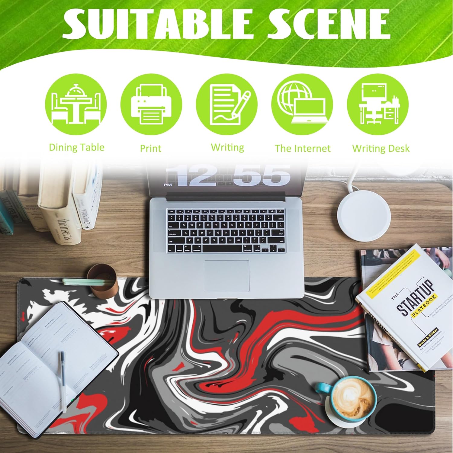 Large Gaming Mouse Pad for Desk,Japanese Night Street Restaurant Desk Mat,Anime Street Scene Desk Pad,Extended Big Computer Keyboard Mouse Pad with Non-Slip Base and Stitched Edge,31.5"x11.8" 122 81+LQD6uHLL. AC SL1500 - northernschoolofshiatsu.co.uk
