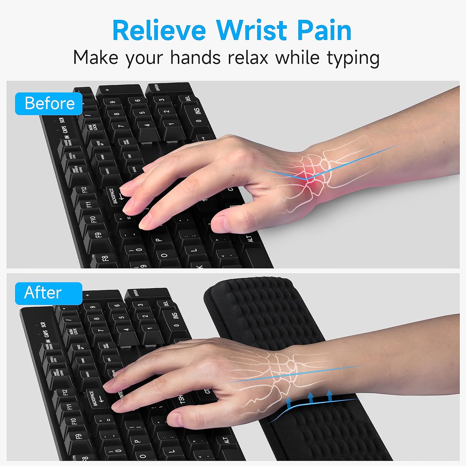 Mekass Keyboard Wrist Rest and Mouse Wrist Rest 3 81 DuX56KqL. AC SL1500 - northernschoolofshiatsu.co.uk