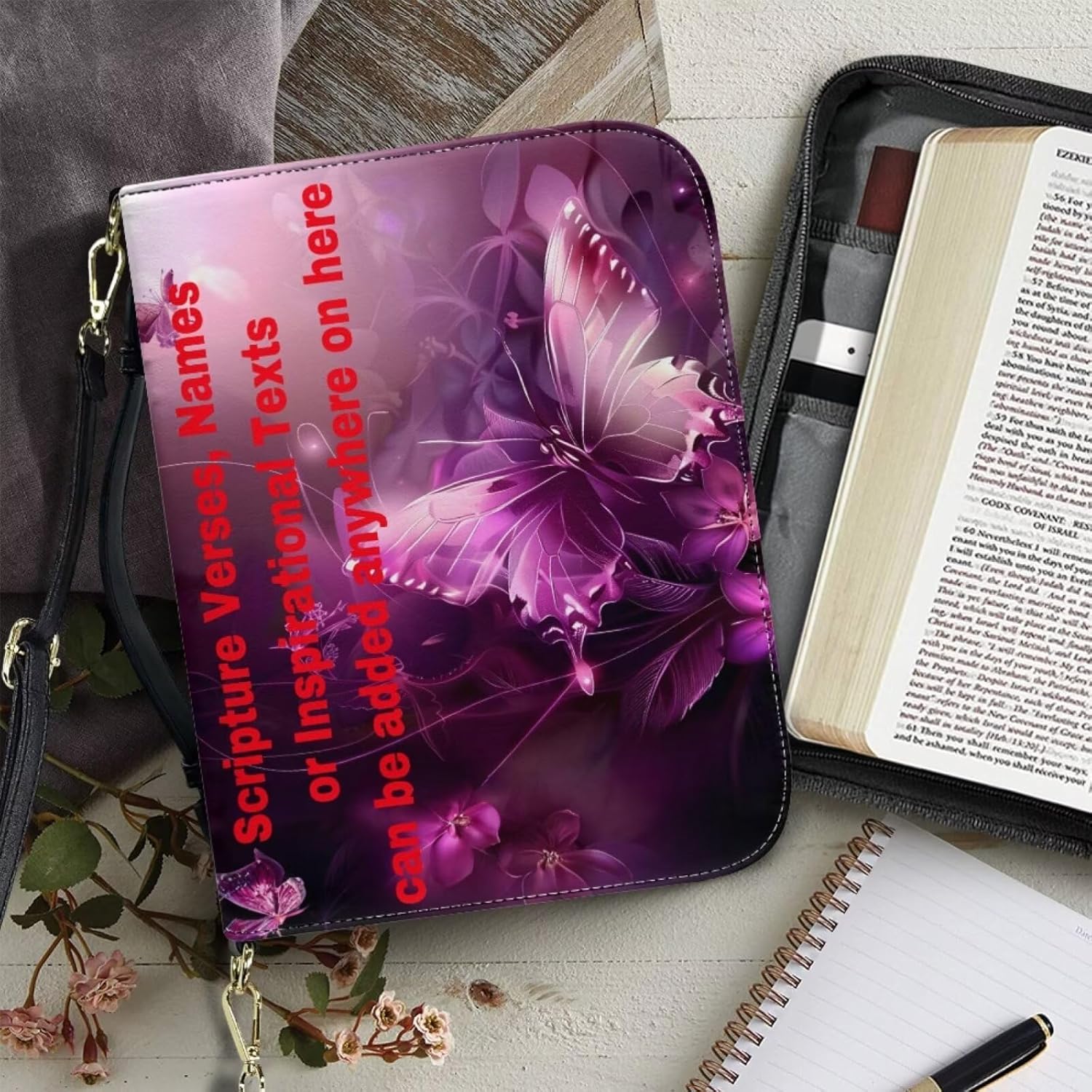 Custom Personalized PU Leather Bible Cover Case for Women,Customized Bible Cases Bible Tote Bag Bible Carrying Case Bible Carrier with Detachable Shoulder Strap,2XL 67 81 OOj3LYsL. AC SL1500 - northernschoolofshiatsu.co.uk