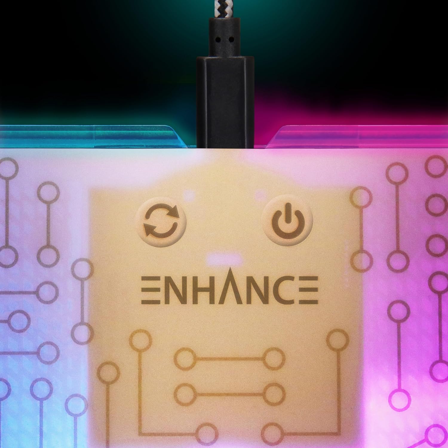 ENHANCE Voltaic 2 Gaming Mouse Pad - Hard Mouse Pad with Low Surface Friction, 7 LED Colors, Brightness Controls - Large Gaming Mat (13.75 x 9.9 in) with Smooth Surface for PC Gamer, Desktop 2 81 gjcHrAjL. AC SL1500 - northernschoolofshiatsu.co.uk
