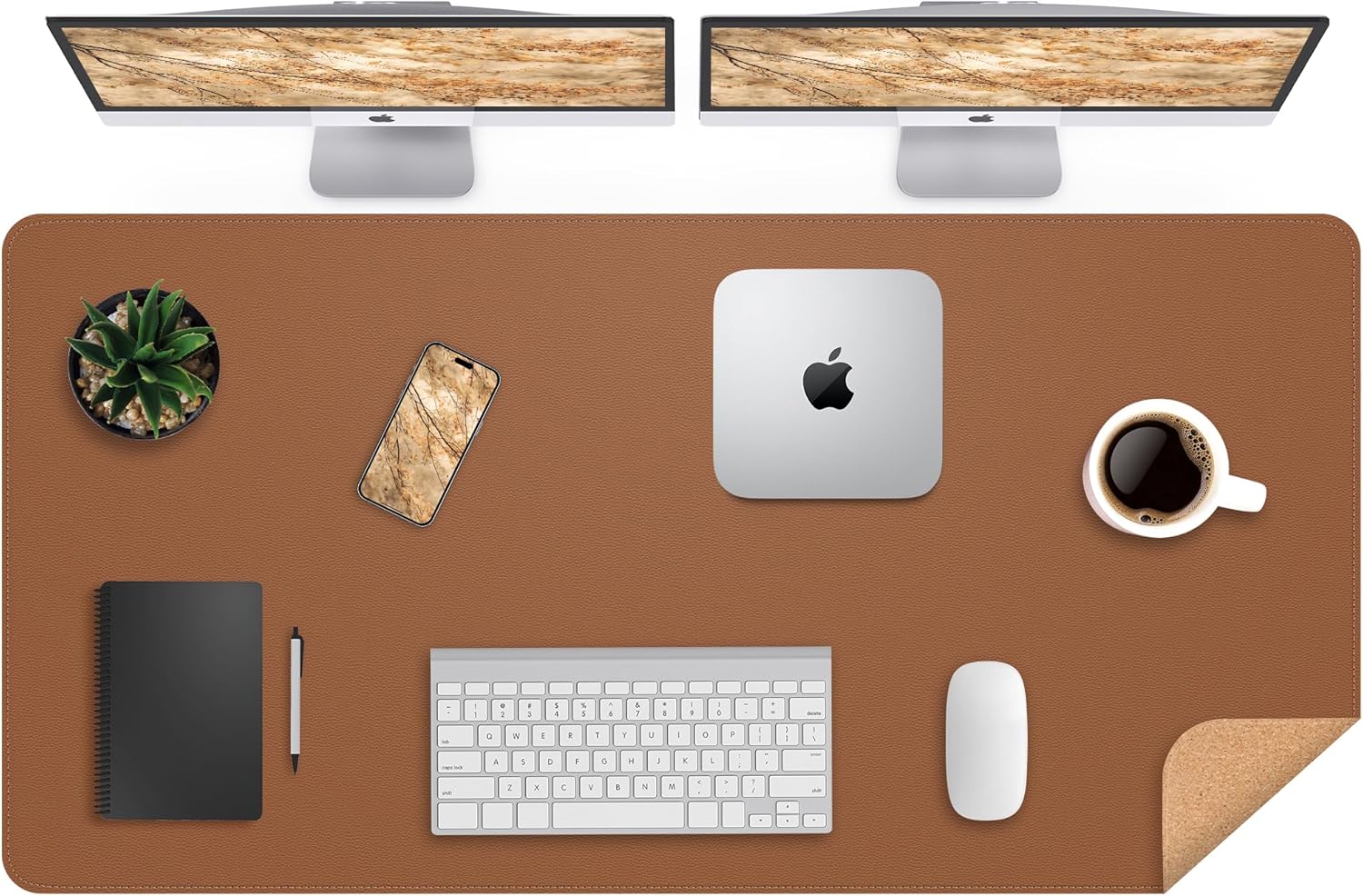 Large Desk Mat 47.2" x 17" Leather Desk Pad Protector with Natural Cork & PU Leather, Non-Slip Office Desk Mat, Large Mouse Pad, Waterproof Desk Blotter pad for Office&Home(Black) 100 810eHGMtiEL. AC SL1500 - northernschoolofshiatsu.co.uk
