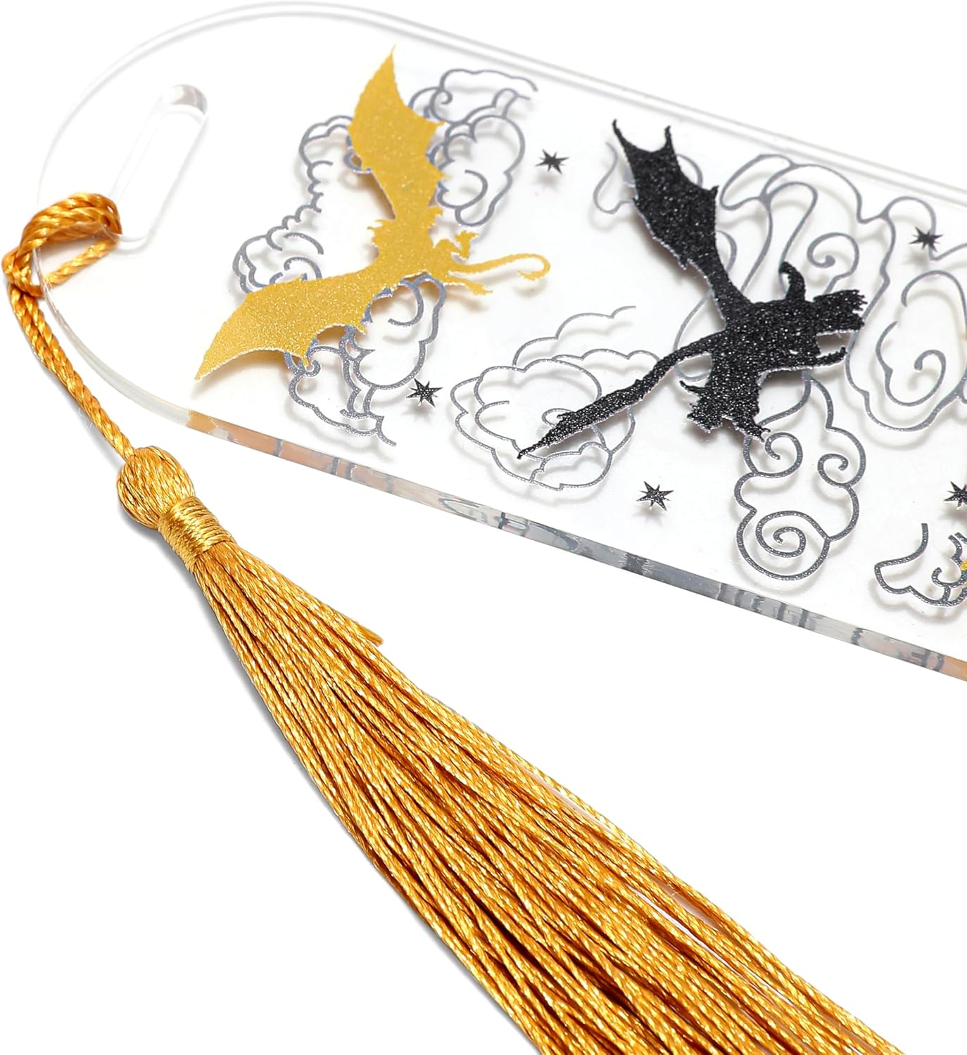 ASVP Shop Fourth Wing Dragon Bookmark with Tassel - Fantasy & Bookish Merch 2 810t1ZyupoL. AC SL1500 - northernschoolofshiatsu.co.uk