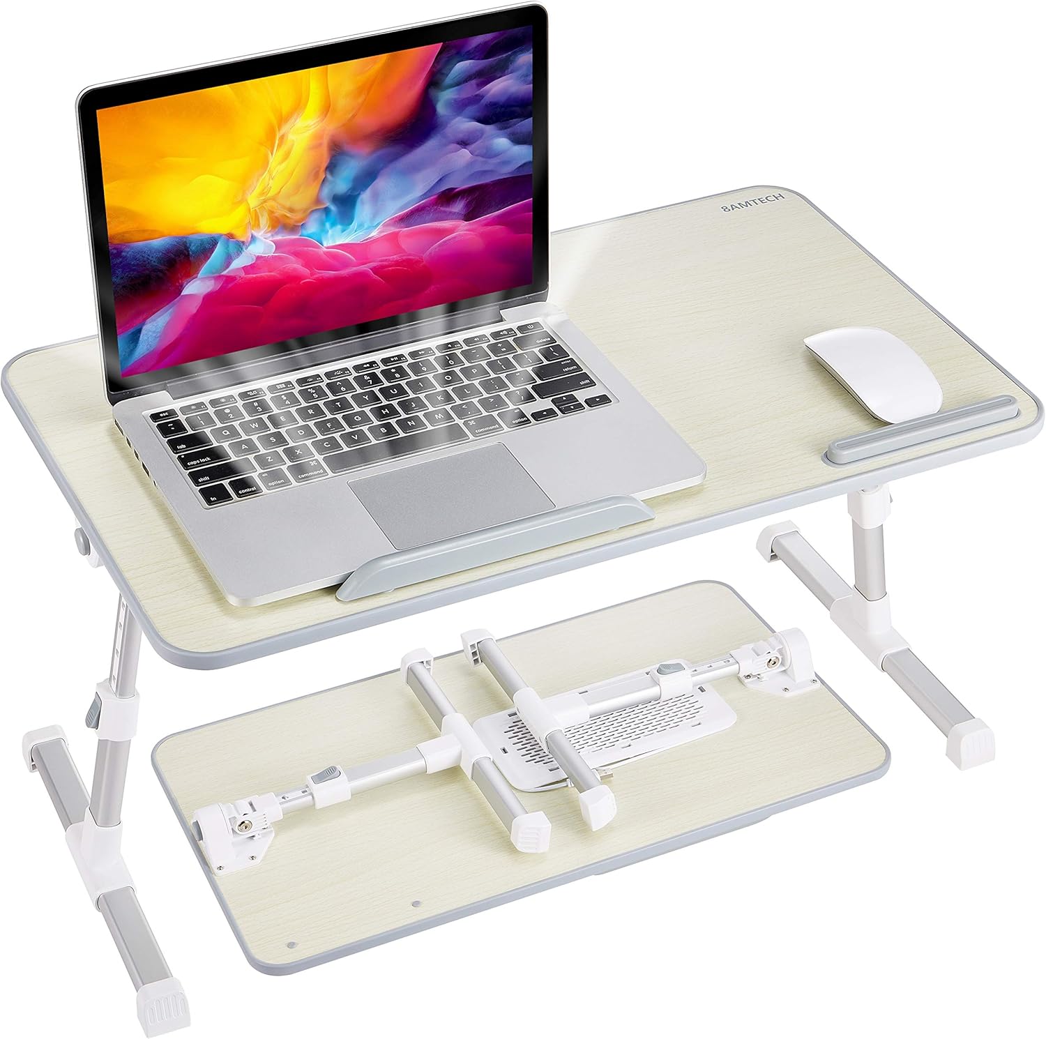 Lap Desk - Adjustable Laptop Table with Cooling Fan for Office, Home, & Travel 14 811MZ6 9t7L. AC SL1500 - northernschoolofshiatsu.co.uk
