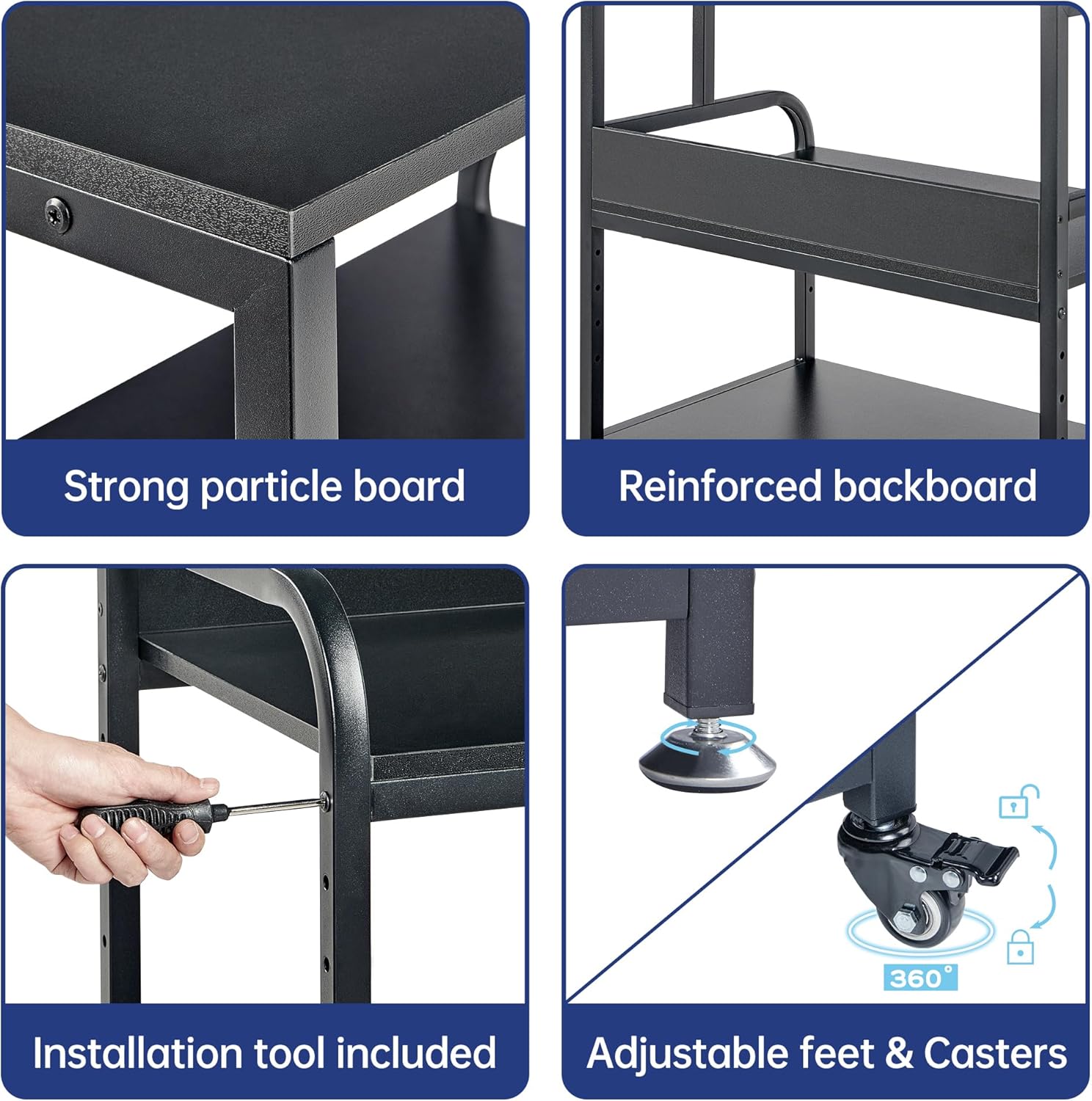 Large Printer Stand Table 23.6 x18.9 x 30 Inches with Height Adjustable Storage Shelf, 3 Tier Rolling Printer Cart with Wheels for Home Office, Gray 43 8139p8iI8JL. AC SL1500 - northernschoolofshiatsu.co.uk