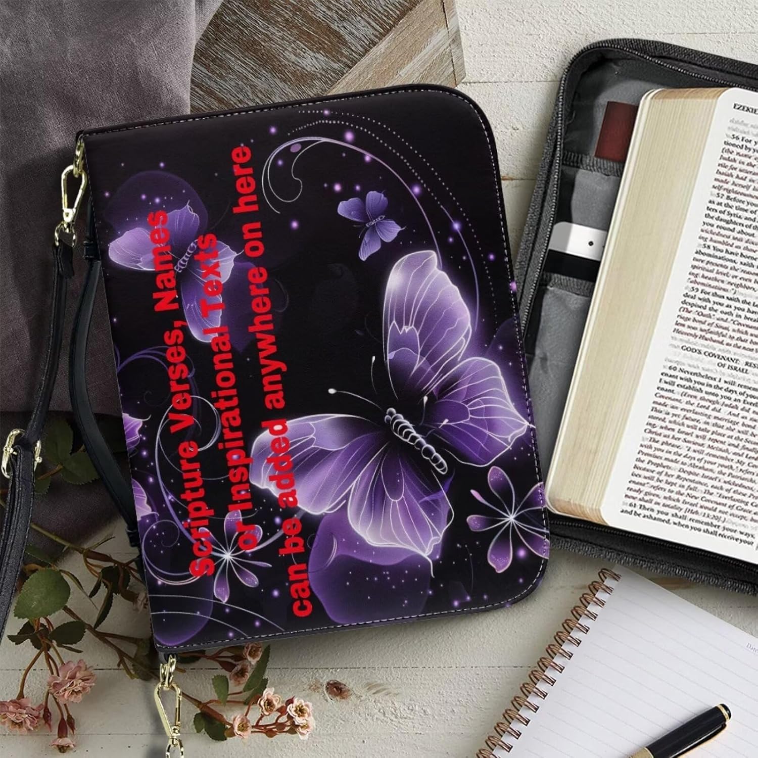 Custom Personalized PU Leather Bible Cover Case for Women,Customized Bible Cases Bible Tote Bag Bible Carrying Case Bible Carrier with Detachable Shoulder Strap,2XL 84 813qSlNG0QL. AC SL1500 - northernschoolofshiatsu.co.uk