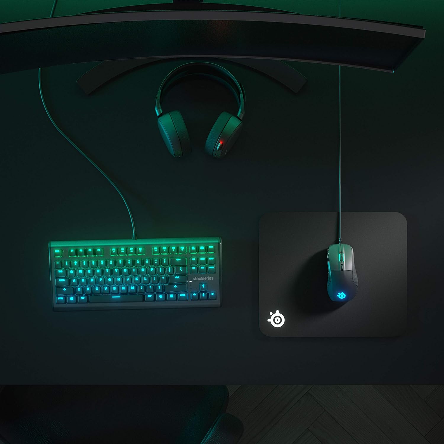 SteelSeries QcK Gaming Surface - Medium Thick Cloth - Peak Tracking and Stability - Black 2 814 2i3lm8L. AC SL1500 - northernschoolofshiatsu.co.uk
