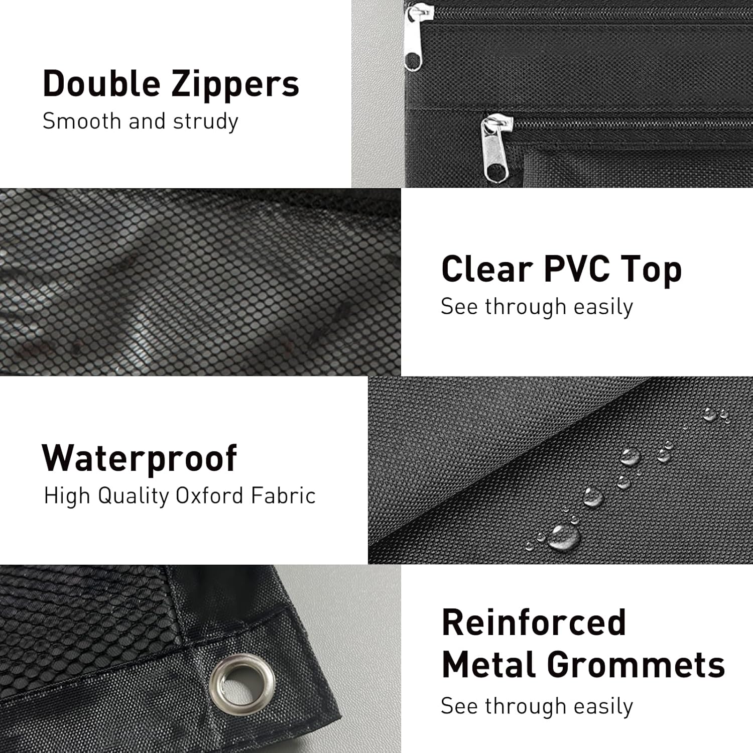 Pencil Pouch for 3 Ring Binder - 3 Hole Zipper Pen Case Bag Holder Bulk Accessories Clear Window Aesthetic Organizer Pockets (Black, 1) 5 814Lsfj9IXL. AC SL1500 - northernschoolofshiatsu.co.uk