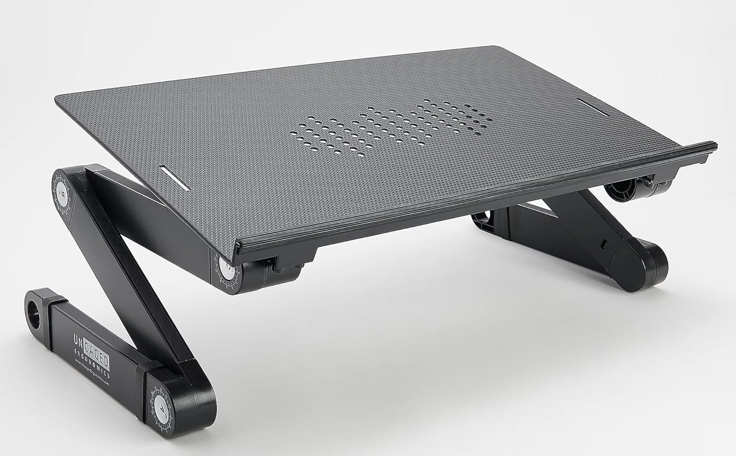 WorkEZ Adjustable Laptop Stand for Desk, Portable Laptop Stand Adjustable Height, Foldable Cooling Computer Holder Riser for Desk, Black 1 81506lK8CiL. AC SL1500 - northernschoolofshiatsu.co.uk