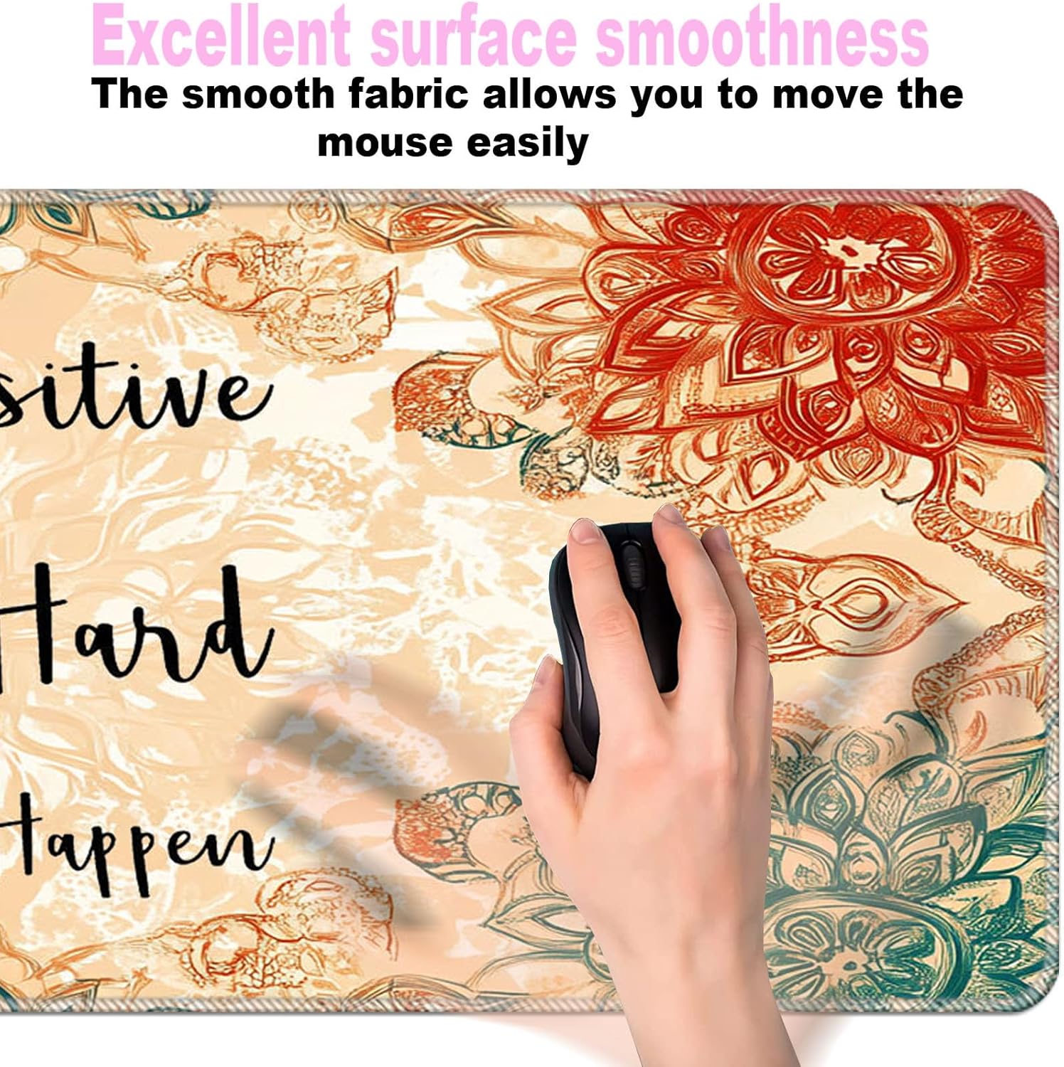 Keyboard Wrist Rest Set,Memory Foam Wrist Support Mouse Pad,31.5"x11.8" Desk Mat for Comfortable Typing & Pain Relief,Non-Slip Base for Office & Home Use - Abstract Flower 124 815k67+2L2L. AC SL1500 - northernschoolofshiatsu.co.uk