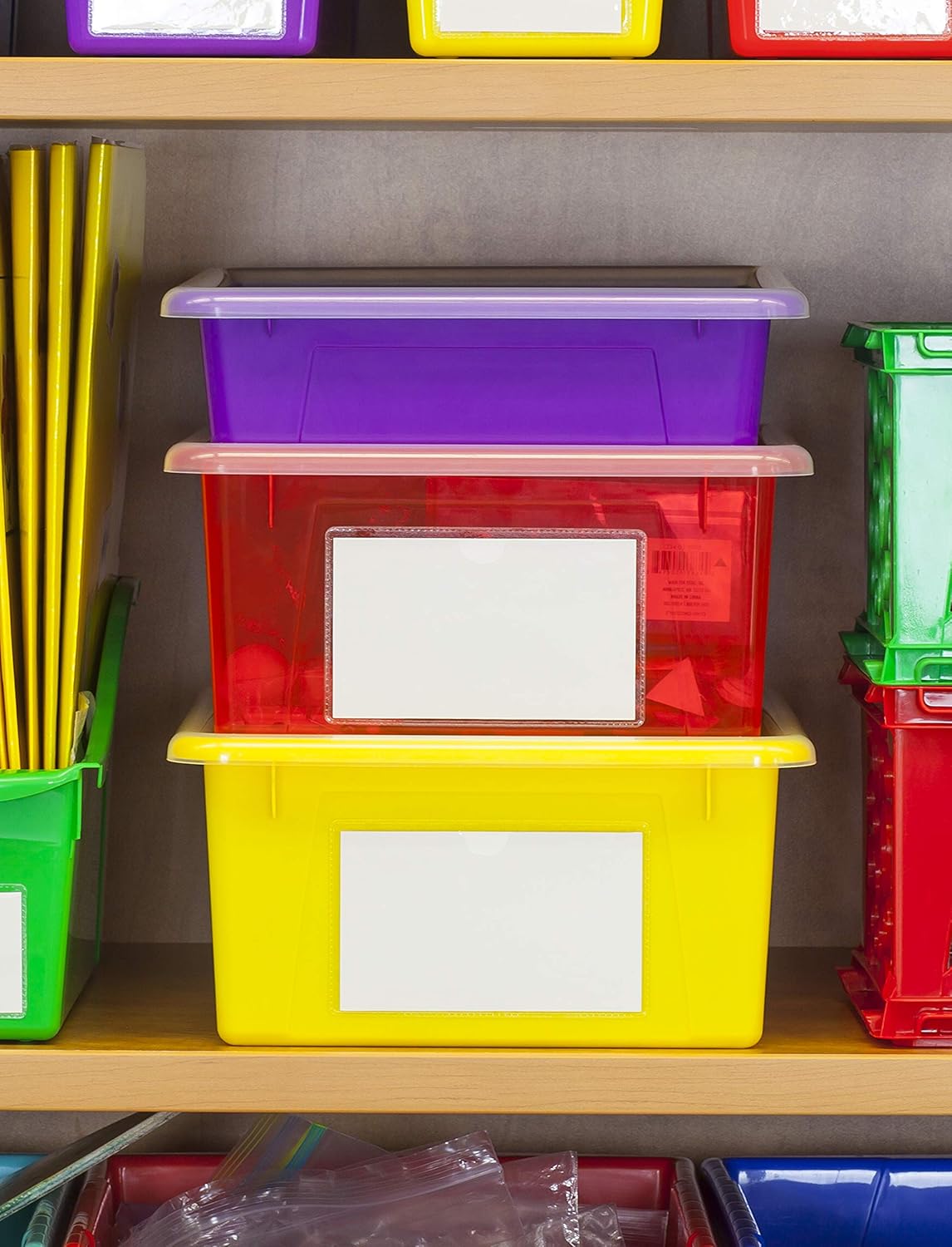 Storex Letter Size Flat Storage Tray – Organizer Bin with Non-Snap Lid for Classroom, Office and Home, Red, 5-Pack (62537A05C) 2 815ycMFR9dL. AC SL1500 - northernschoolofshiatsu.co.uk