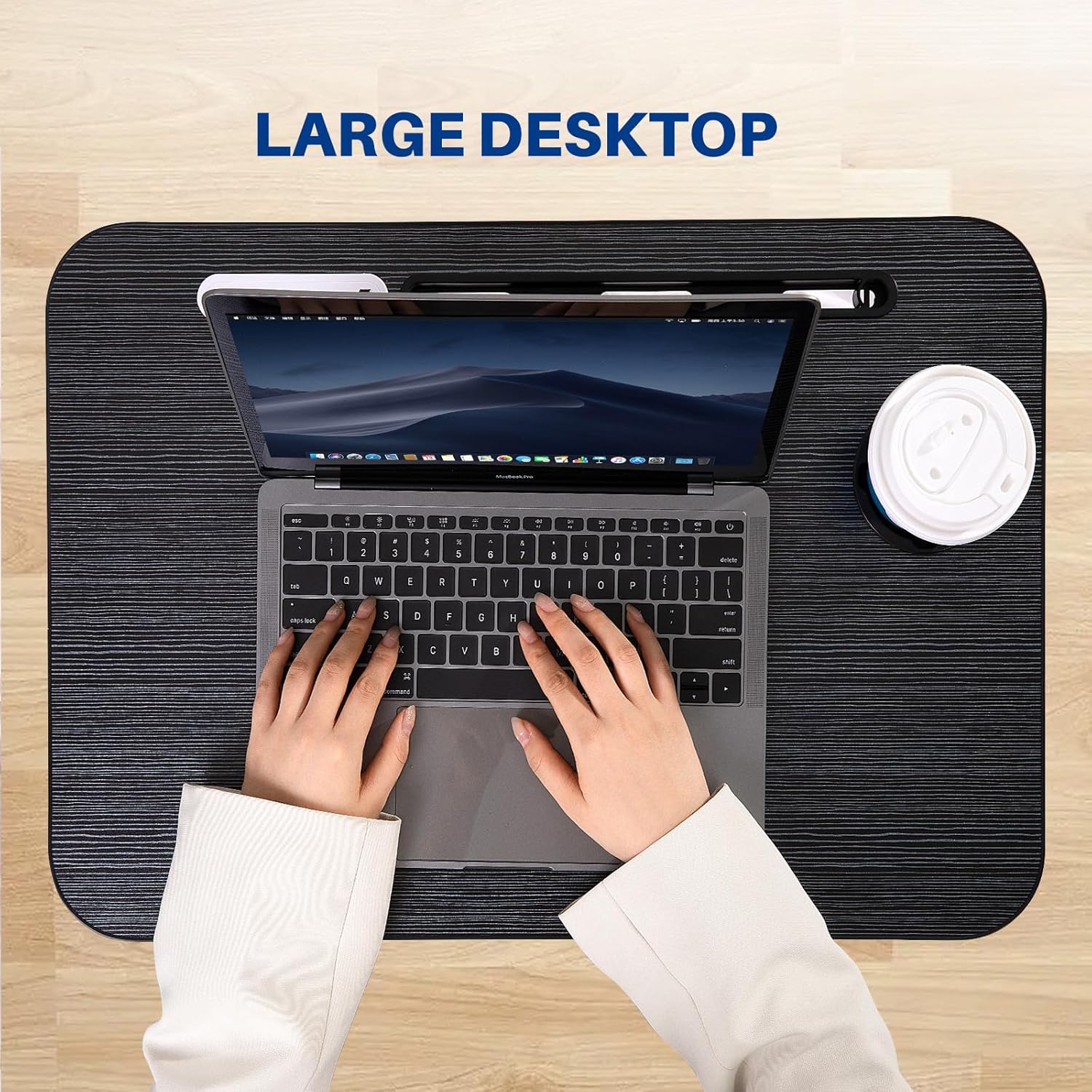 Laptop Desk for Bed, Height Adjustable Laptop Bed Table, Foldable Portable Lap Desk Stand with USB/Storage Drawer/Cup Holder/Slot, Breakfast Tray for Working Reading Writing Eating 4 816Byy+Wd8L. AC SL1500 - northernschoolofshiatsu.co.uk