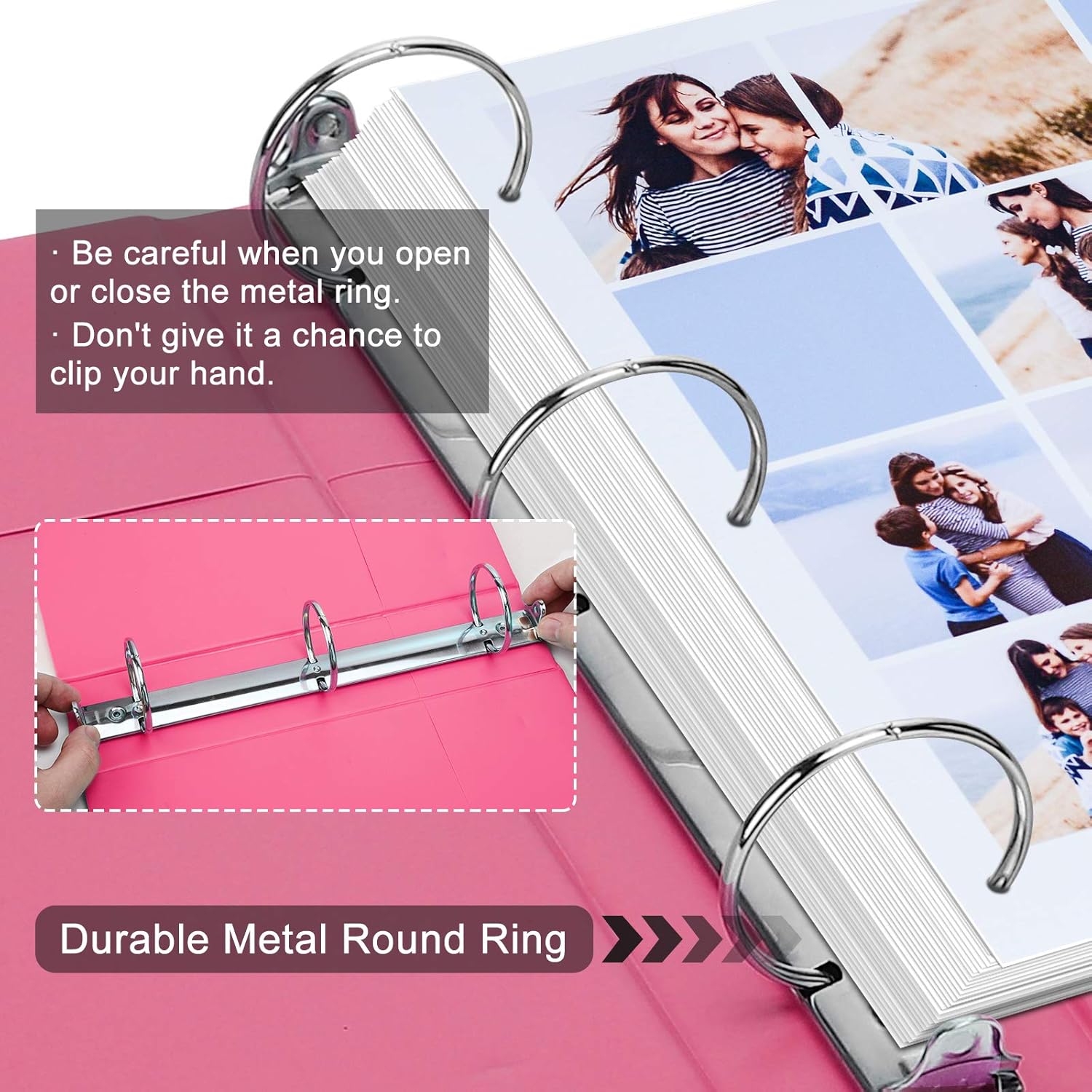 2 Inch 3 Ring Binder, HYUNLAI 2'' Round-Ring View Presentation View Binders, Holds Up to 8.5"11" Paper,Customizable Clear Cover,for Home,Office,and School Supply,4 Pack 4 816Z26UPuLL. AC SL1500 - northernschoolofshiatsu.co.uk