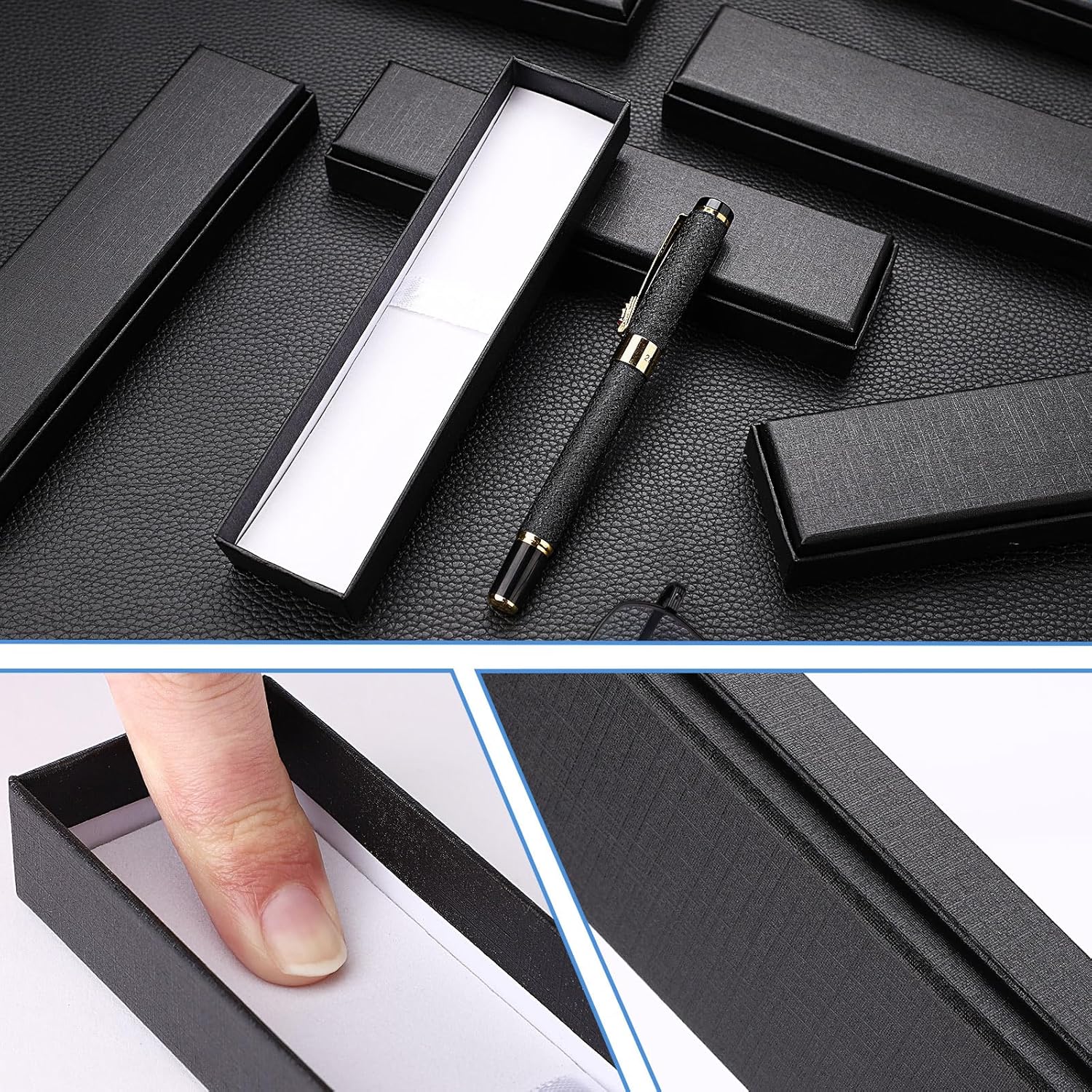 Udefineit 12PCS Empty Pen Gift Boxes, Black Cardboard, School, Father's Day, Valentine's Day, 12 Count (Pack of 1), Gift Ideas 4 816j3uHFSnL. AC SL1500 - northernschoolofshiatsu.co.uk
