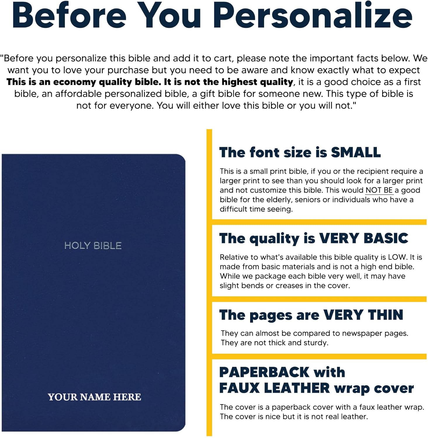 Personalized Custom NKJV Bible for Wedding Ceremony Christian Faith Vows Gift, Name, Date, Verse | Small Print Economy Bible New King James for Groom & Bride Up to 3 Rows of Text, Black 23 816l2jN6ayL. AC SL1500 - northernschoolofshiatsu.co.uk