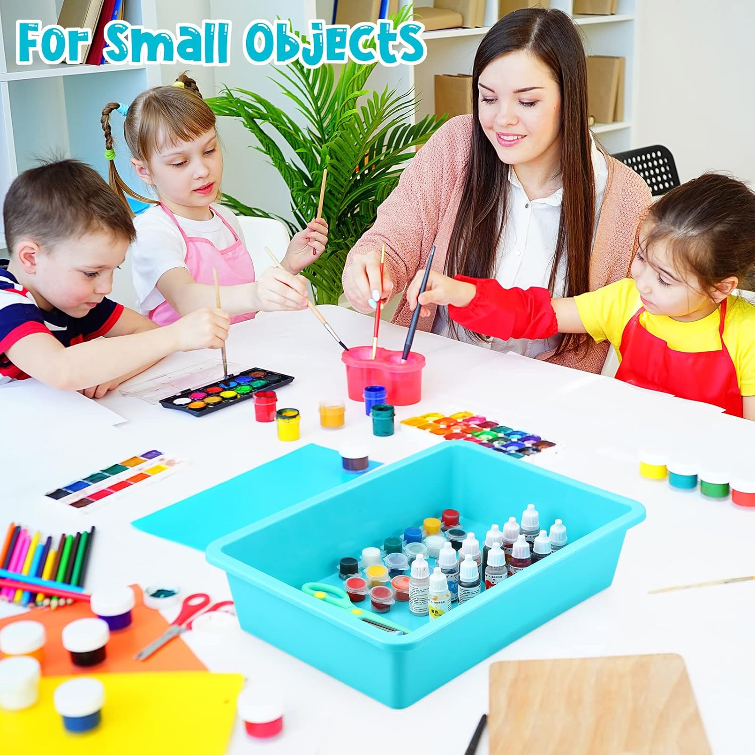 Kigley 10 Pcs Flat Storage Tray Organizer Bin Letter Size Paper Trays for Classroom Art Activity Plastic Stackable File Paper Organizer for Teacher Students School Office Book Organization 6 817FS0bwPTL. AC SL1500 - northernschoolofshiatsu.co.uk