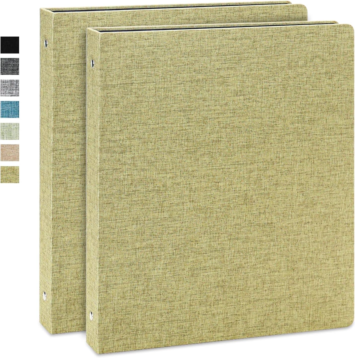Vienrose 3 Ring Binder 1 Inch Round Rings Durable Binder with Linen Cover Holds 8.5" x 11" Paper for School Office and Home Black 33 818A480FajL. AC SL1500 - northernschoolofshiatsu.co.uk