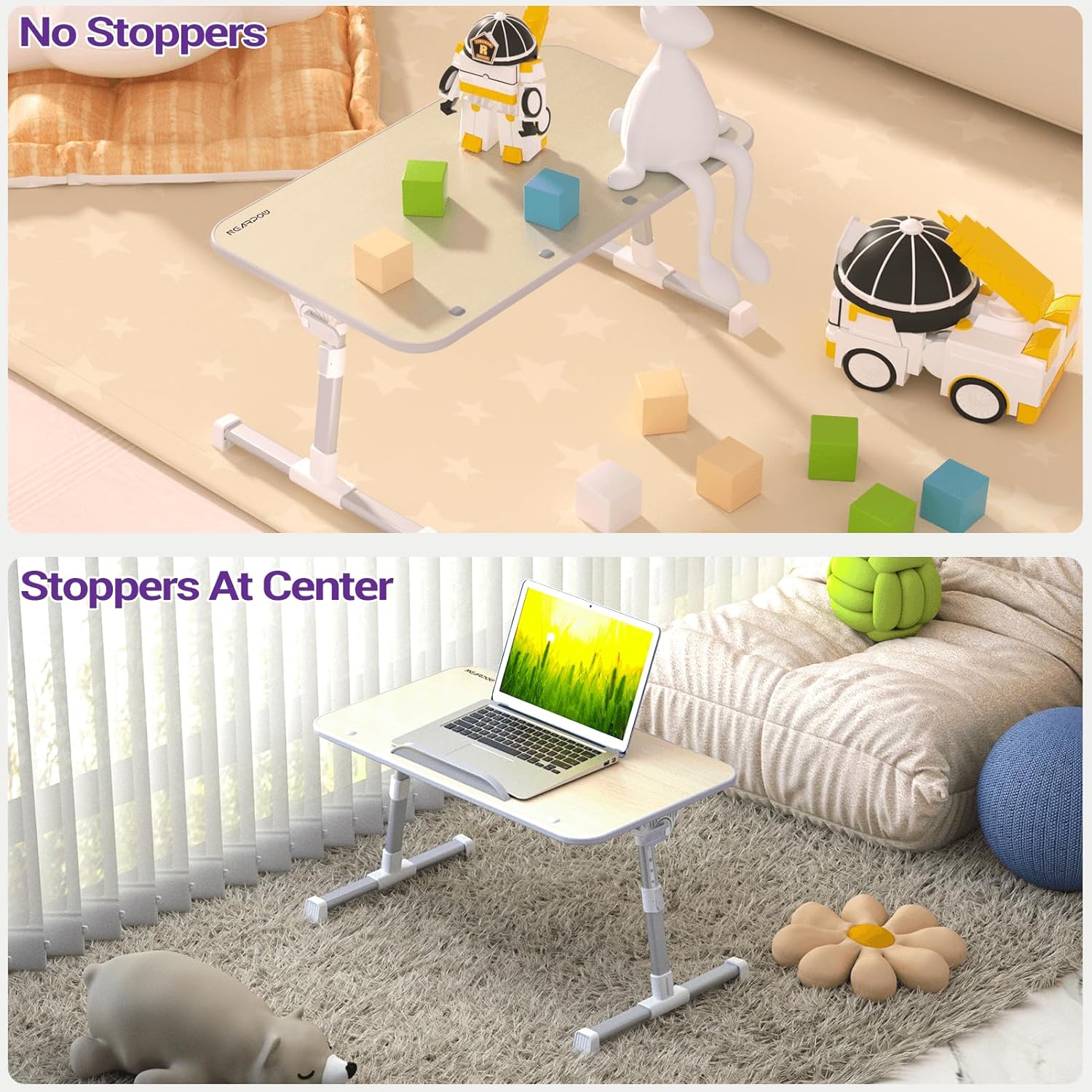 Nearpow Laptop Bed Tray Table, Adjustable Laptop Bed Stand, Portable Standing Table with Foldable Legs, Foldable Lap Tablet Table for Sofa Couch Floor - Medium Size 22 818SjeqjJ4L. AC SL1500 - northernschoolofshiatsu.co.uk