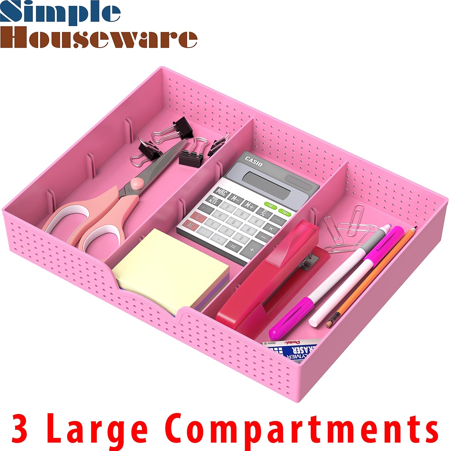 Simple Houseware Drawer Organizer Tray with 9 Adjustable Compartments, Black 19 819DHjhtw L. AC SL1500 - northernschoolofshiatsu.co.uk