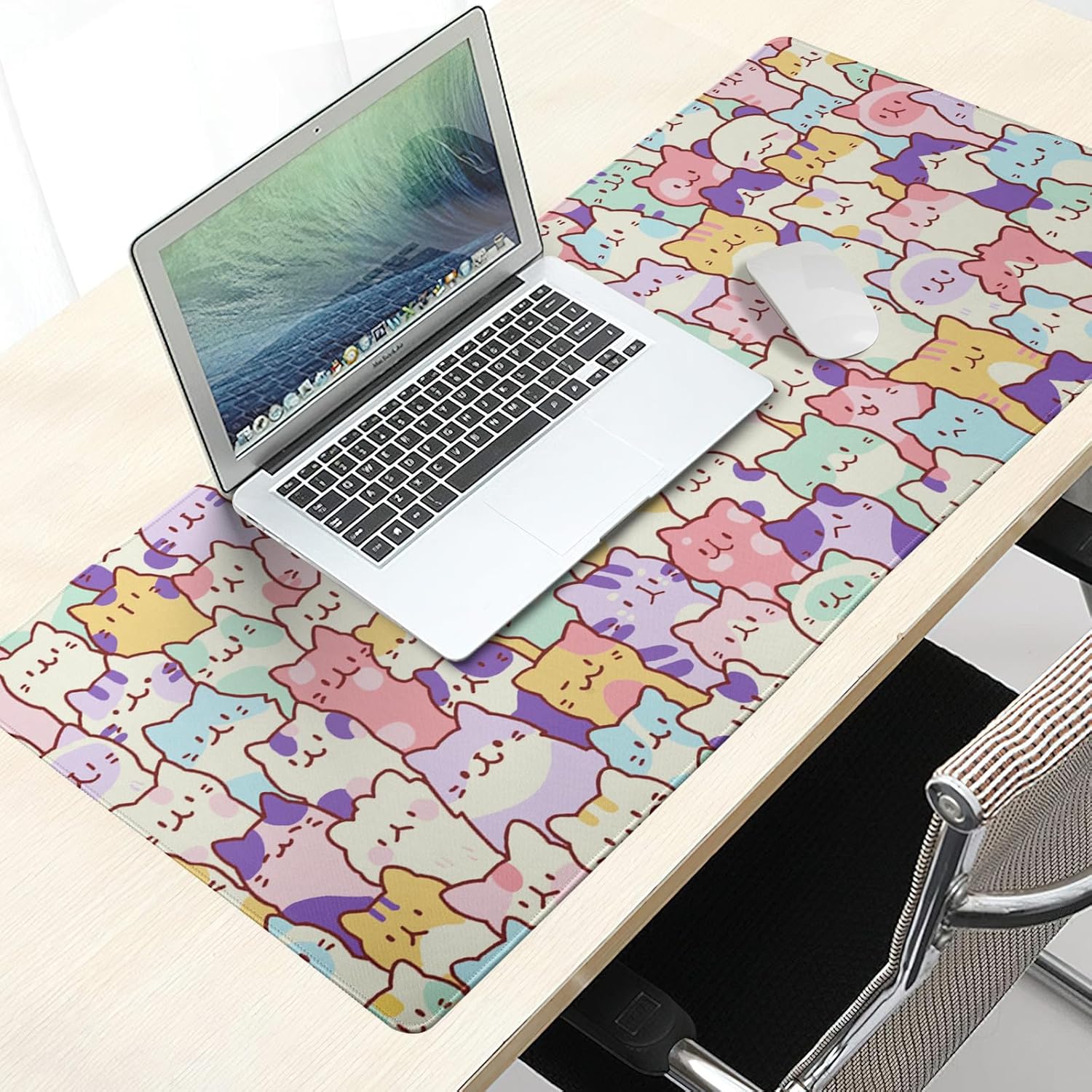 Large Floral Mouse Pad Extended Gaming Mousepad 31.5"x11.8" Vintage Aesthetic Black Desk Mat Flower Mouse Pad Plant Wildflower Mousepad XXL Laptop Computer Keyboard Mats for Desk Office 48 81A3cLyJJ7L. AC SL1500 - northernschoolofshiatsu.co.uk