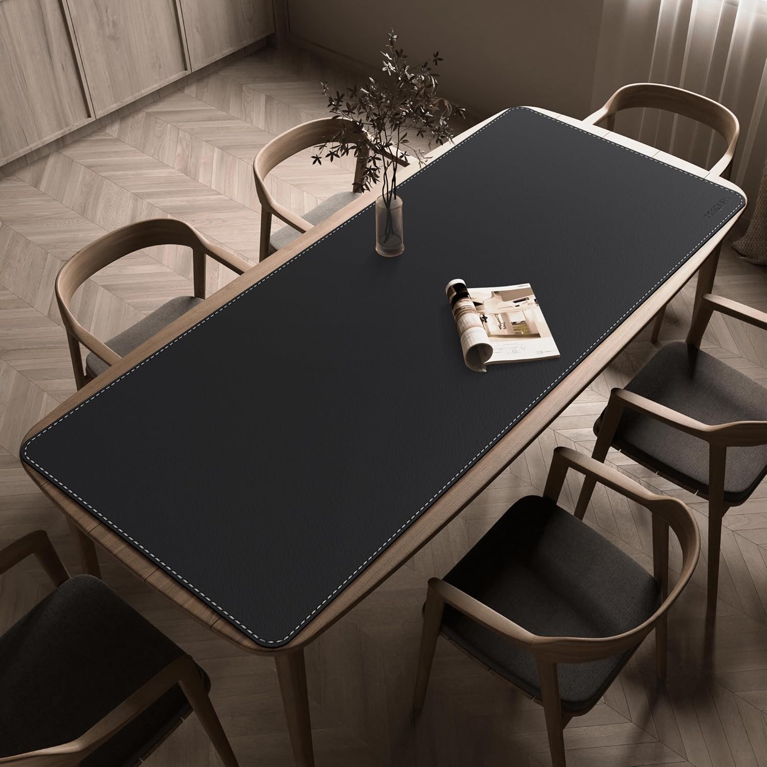 Mydours Cork & PU Leather Desk Mat, 40" x 20" Large Gaming Mouse Pad XL, Dual-Sided Portable Desk Pad Blotter, Keyboard Computer Desktop Protector for Gift Office Home (Brown) 103 - northernschoolofshiatsu.co.uk