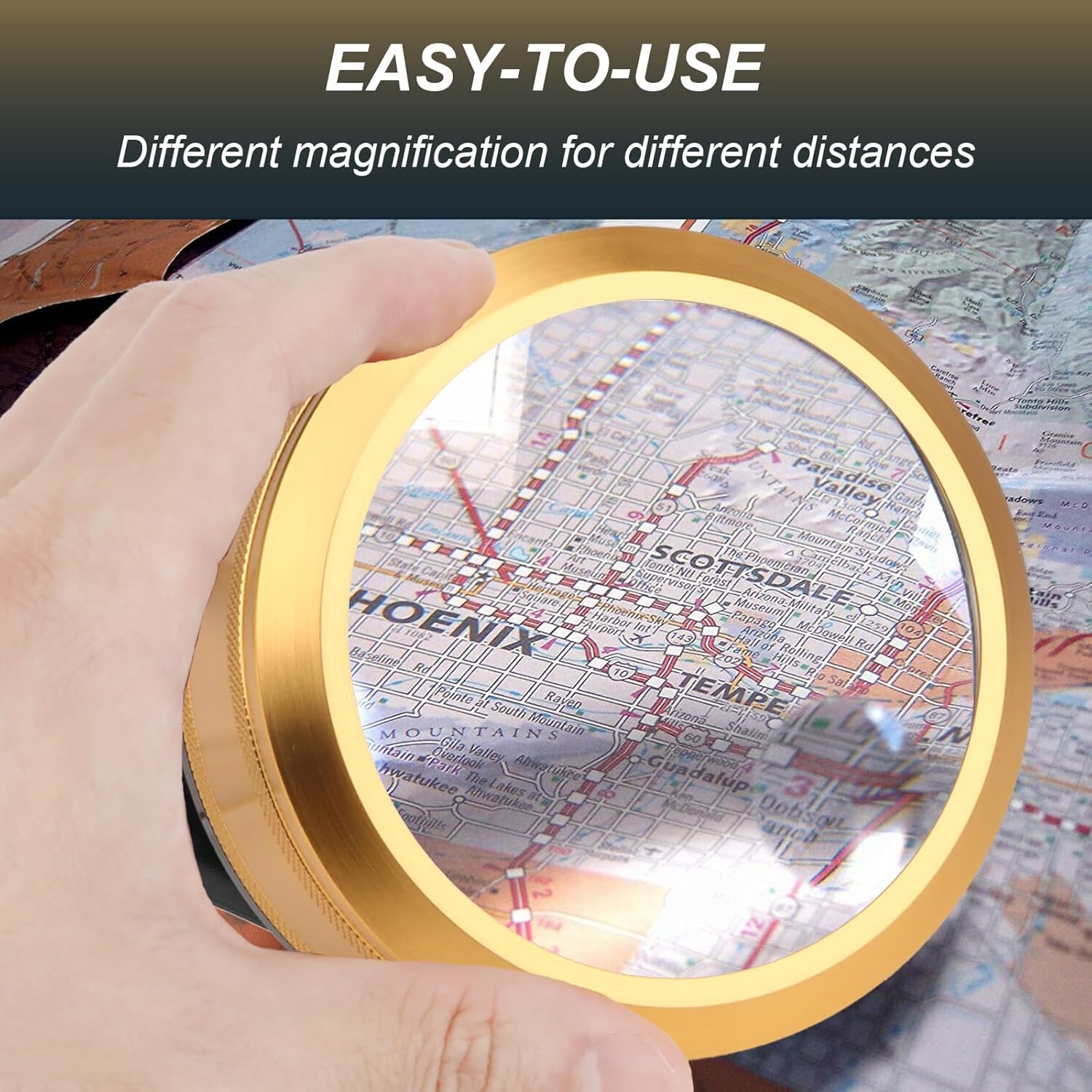 Rongon Desk Magnifying Glass, 2-6X Crystal Dome Magnifier, Variable Magnification, Paperweight Reading Magnifier Lens for Blueprints, Maps, Newspapers, Hobbies (100MM) 4 81Apa5bb8iL. AC SL1500 - northernschoolofshiatsu.co.uk