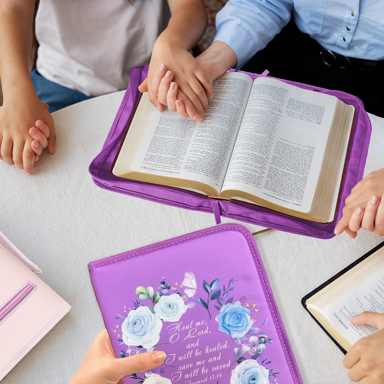 DEHITE Bible Cover Case for Women – Bible Carrying Bags Medium & Large Sizes – Pen Slots – Premium Fabric 35 81B yIrbNEL. AC SL1500 - northernschoolofshiatsu.co.uk