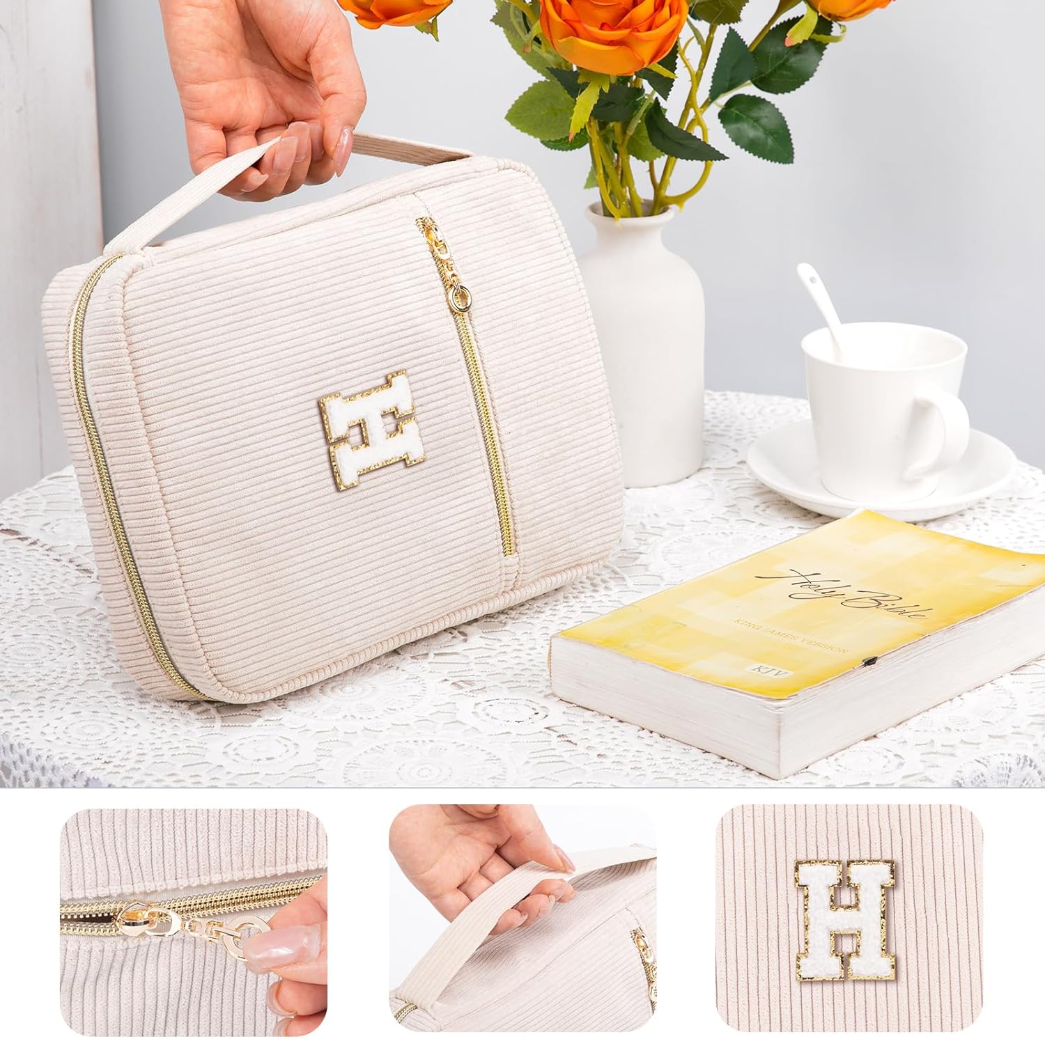 Bible Cover for Women, Initial Personalized Bible Gift - Bible Case for Men - Bible Holder - Bible Bag - Bible Carrier - Bible Carrying Case with Pockets for Bible Study Suppliers, Bible Accessories 55 81BuO2GjunL. AC SL1500 - northernschoolofshiatsu.co.uk