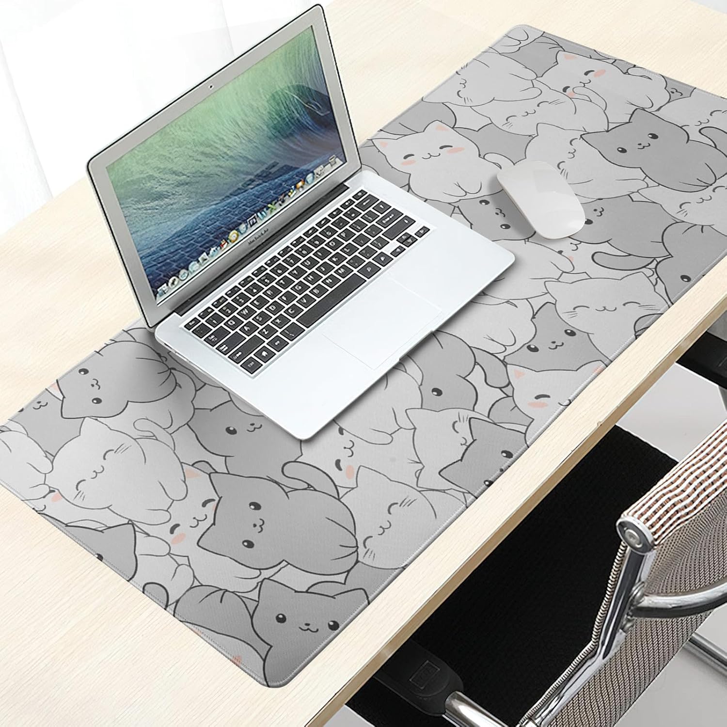 Large Floral Mouse Pad Extended Gaming Mousepad 31.5"x11.8" Vintage Aesthetic Black Desk Mat Flower Mouse Pad Plant Wildflower Mousepad XXL Laptop Computer Keyboard Mats for Desk Office 153 81CoTmQFrgL. AC SL1500 - northernschoolofshiatsu.co.uk