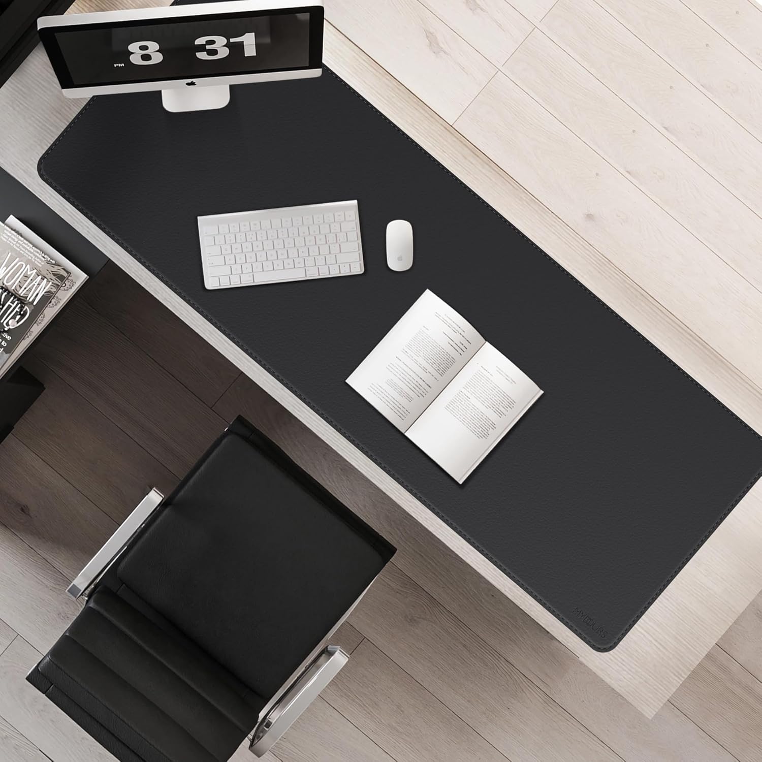 Mydours Cork & PU Leather Desk Mat, 40" x 20" Large Gaming Mouse Pad XL, Dual-Sided Portable Desk Pad Blotter, Keyboard Computer Desktop Protector for Gift Office Home (Brown) 92 81DM4j0nprL. AC SL1500 - northernschoolofshiatsu.co.uk