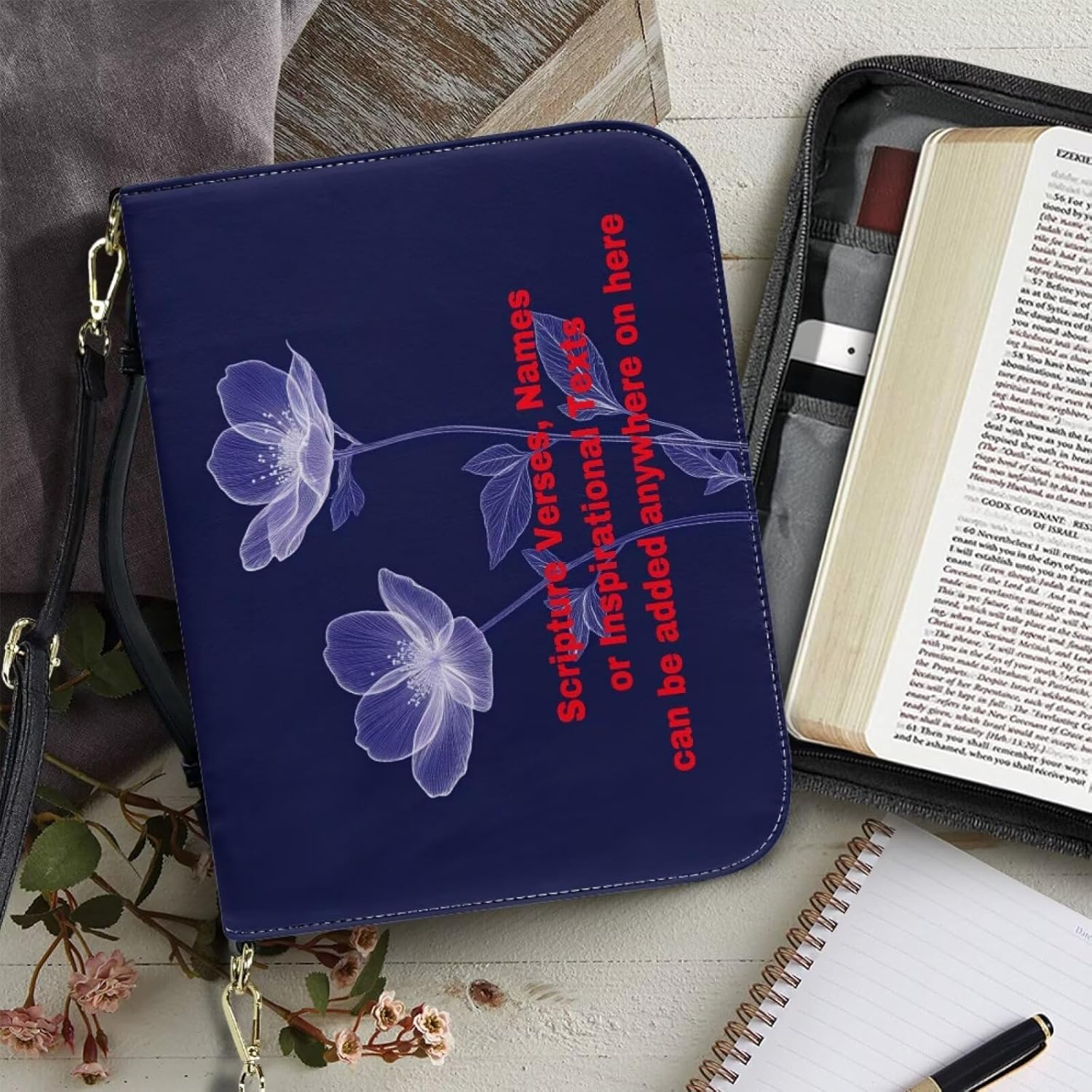 Custom Personalized PU Leather Bible Cover Case for Women,Customized Bible Cases Bible Tote Bag Bible Carrying Case Bible Carrier with Detachable Shoulder Strap,2XL 102 81Dk6pC2AbL. AC SL1500 - northernschoolofshiatsu.co.uk