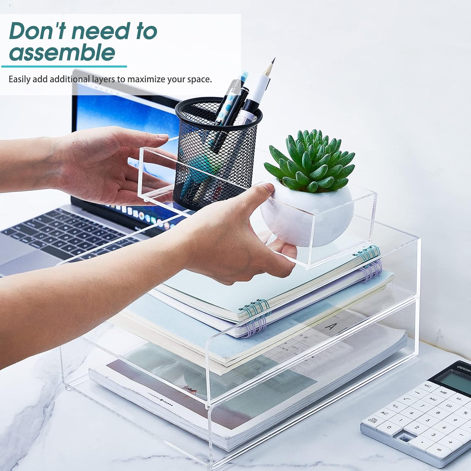 Yulejo Stackable Acrylic Paper Tray Clear Acrylic Desk Organizer Letter Size Paper File Tray for Office Document Workspace Desktop(3 Tier) 3 81E9ccJJTyL. AC SL1500 - northernschoolofshiatsu.co.uk