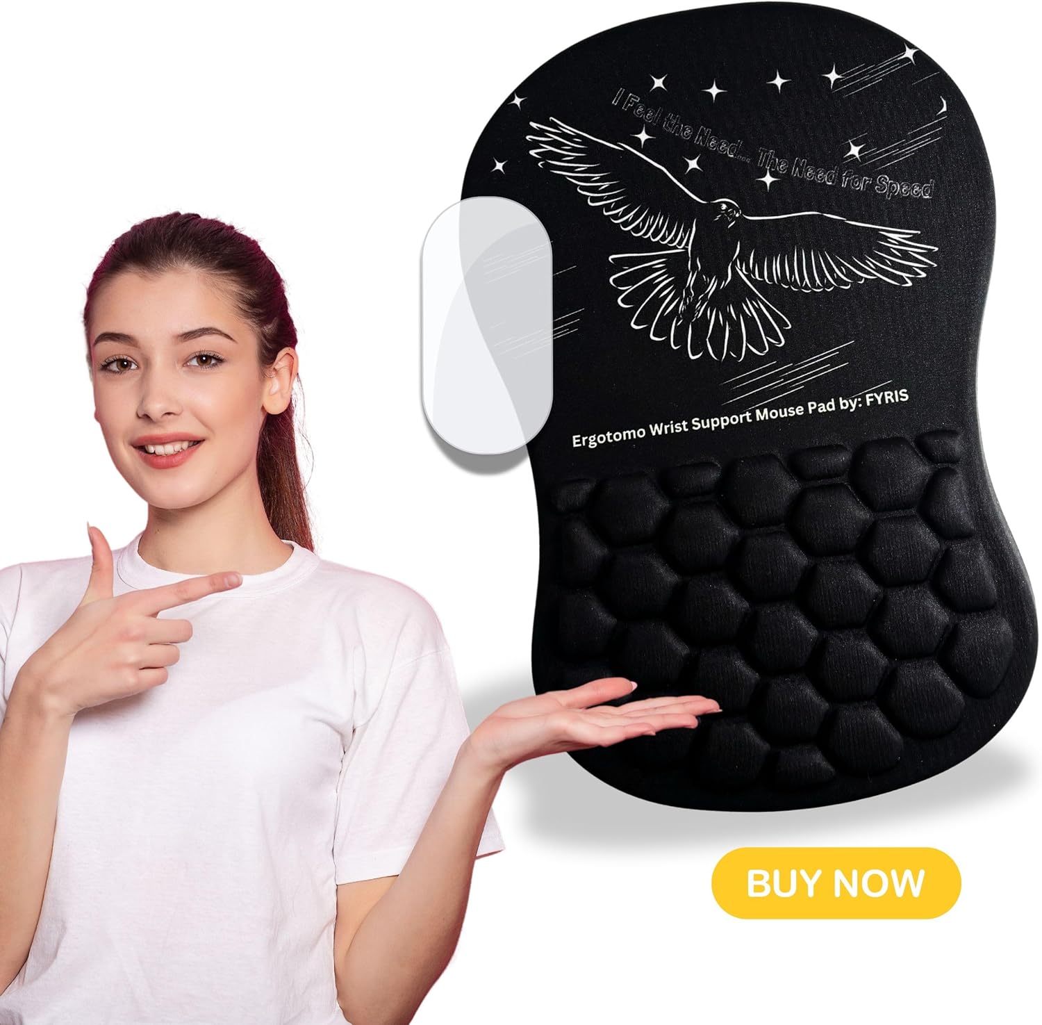 Large Cushion Memory Foam Ergonomic Mouse Pad, Wrist Rest Support with Labrador Design Idea Slope for Comfort Pain Relief Ideal for Carpal Tunnel Relief Non-Slip 10 81EsjsqrwlL. AC SL1500 - northernschoolofshiatsu.co.uk