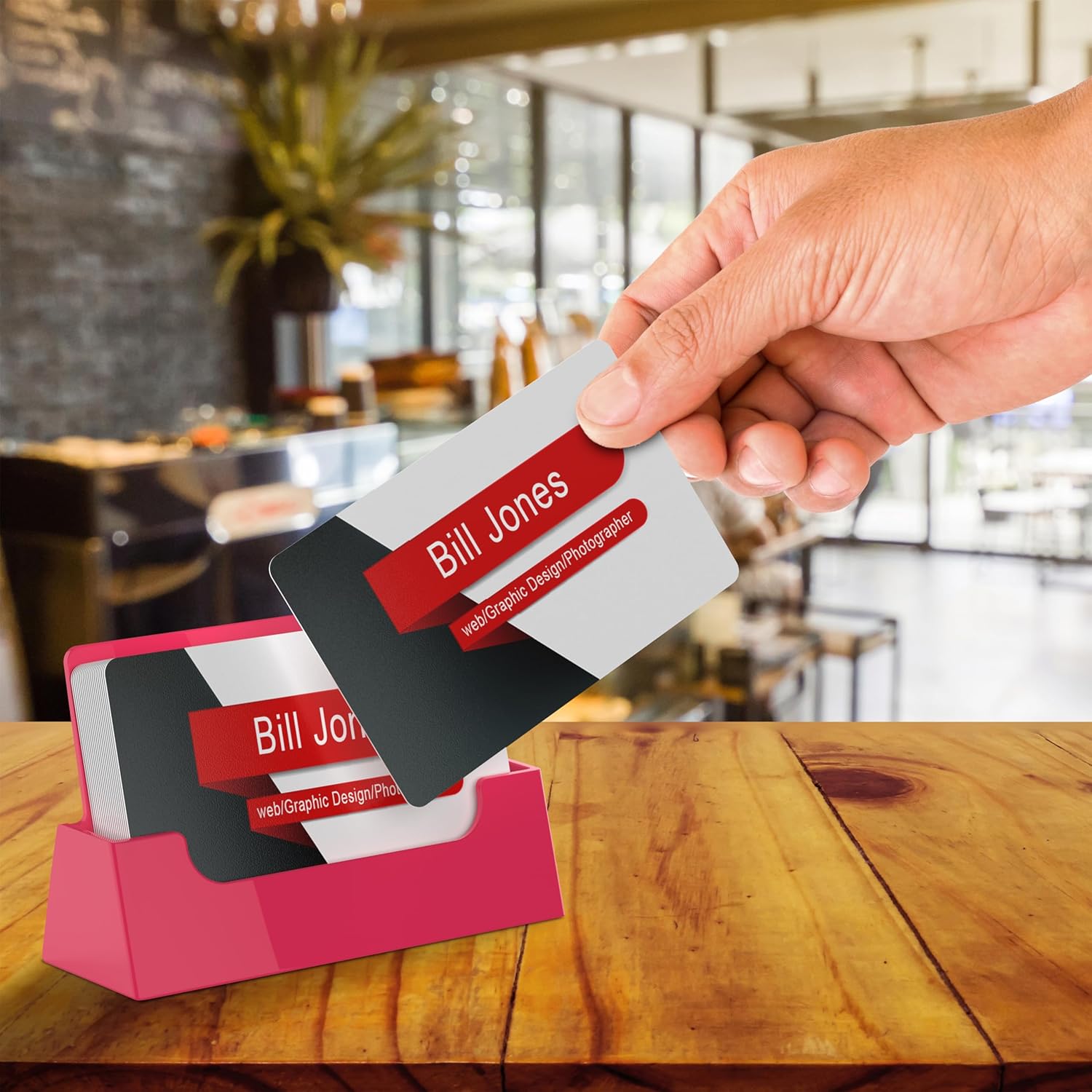 Business Card Holder Holds 3.5" x 2" Store Credit Gift Appointment Cards Hanging Hardware Included Trade Shows Medical Office Dental Clinics Clear Acrylic Plastic by Marketing Holders 7 81EvSCsOF4L. AC SL1500 - northernschoolofshiatsu.co.uk