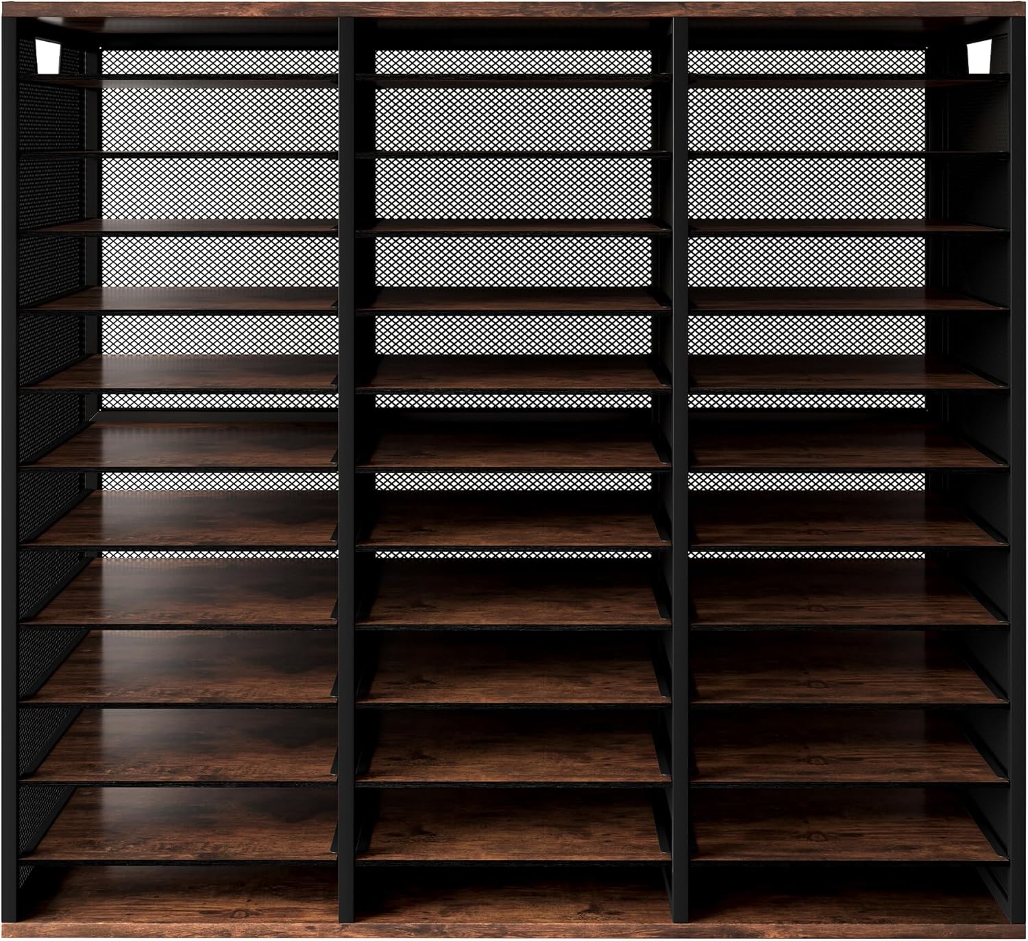 Letter Size Paper Organizer, Metal Literature Organizer, Sturdy Mail Storage Organizer, Desktop Organizer for Storage, Magazine Organizer Keep Desktop Clean, 12 Compartments, Black 41 81F02f4SJ8L. AC SL1500 - northernschoolofshiatsu.co.uk