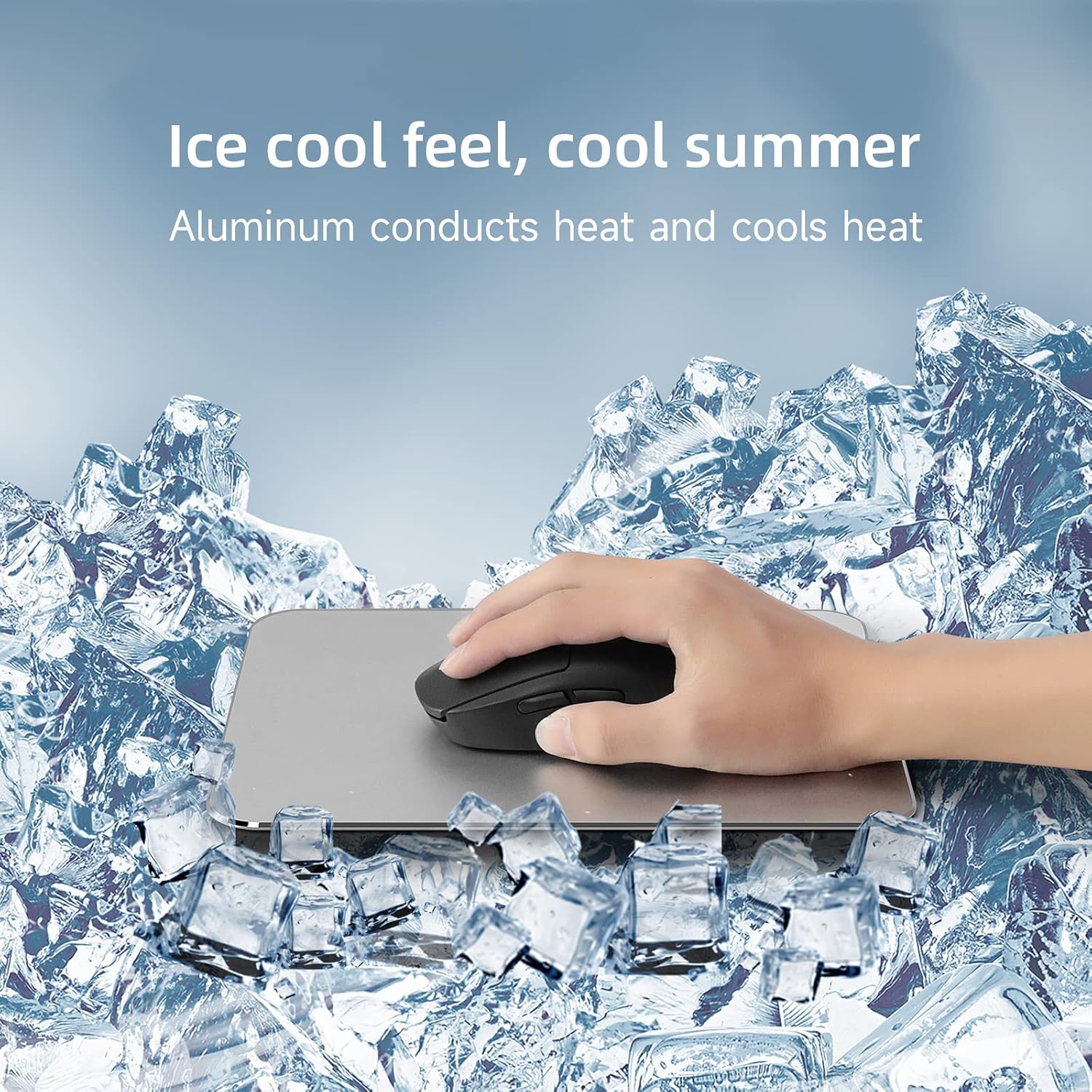 Mouse Pad, Hard Silver Metal Aluminium Mouse Mat, Smooth Thin Dual-Side Waterproof Mouse Pad for Home, Office and Gaming, Fast and Accurate Control, Silver (Medium) 6 81F4qVm2PXL. AC SL1500 - northernschoolofshiatsu.co.uk