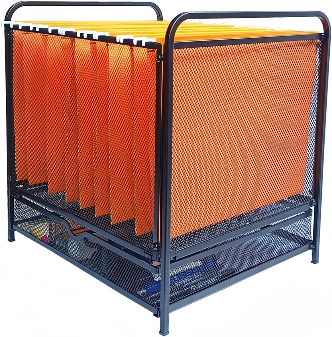 SETTFRFE Hanging File Folder Organizer with Drawer,File Holder for Desk,Mesh File Bins for Hanging Files,Letter Size,Black 8 81I6MMf4jfL. AC SL1500 - northernschoolofshiatsu.co.uk