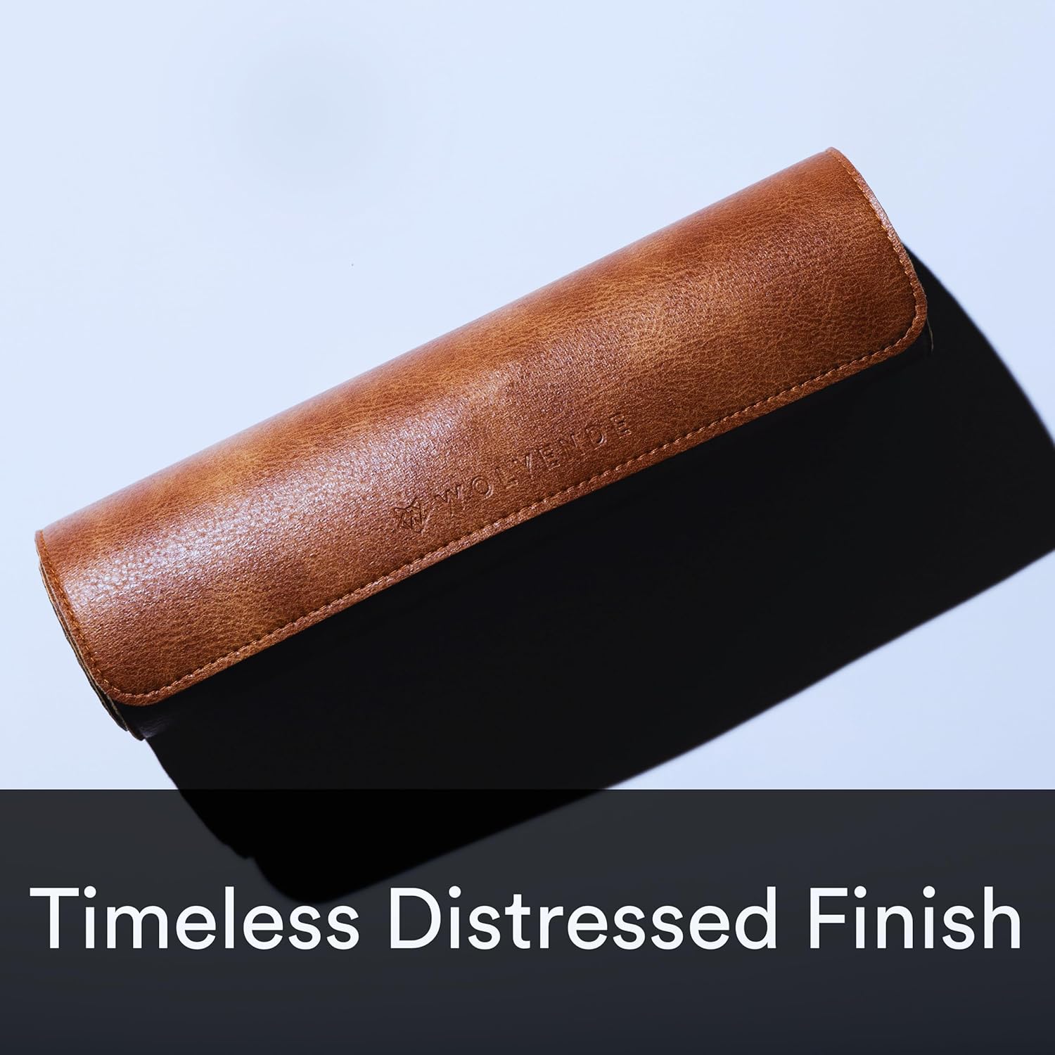 Premium Distressed Faux Vegan Leather Desk Mat | Multifunctional Desk Pad for Home Office | (Black/Grey, 15.75" x 36") 6 - northernschoolofshiatsu.co.uk