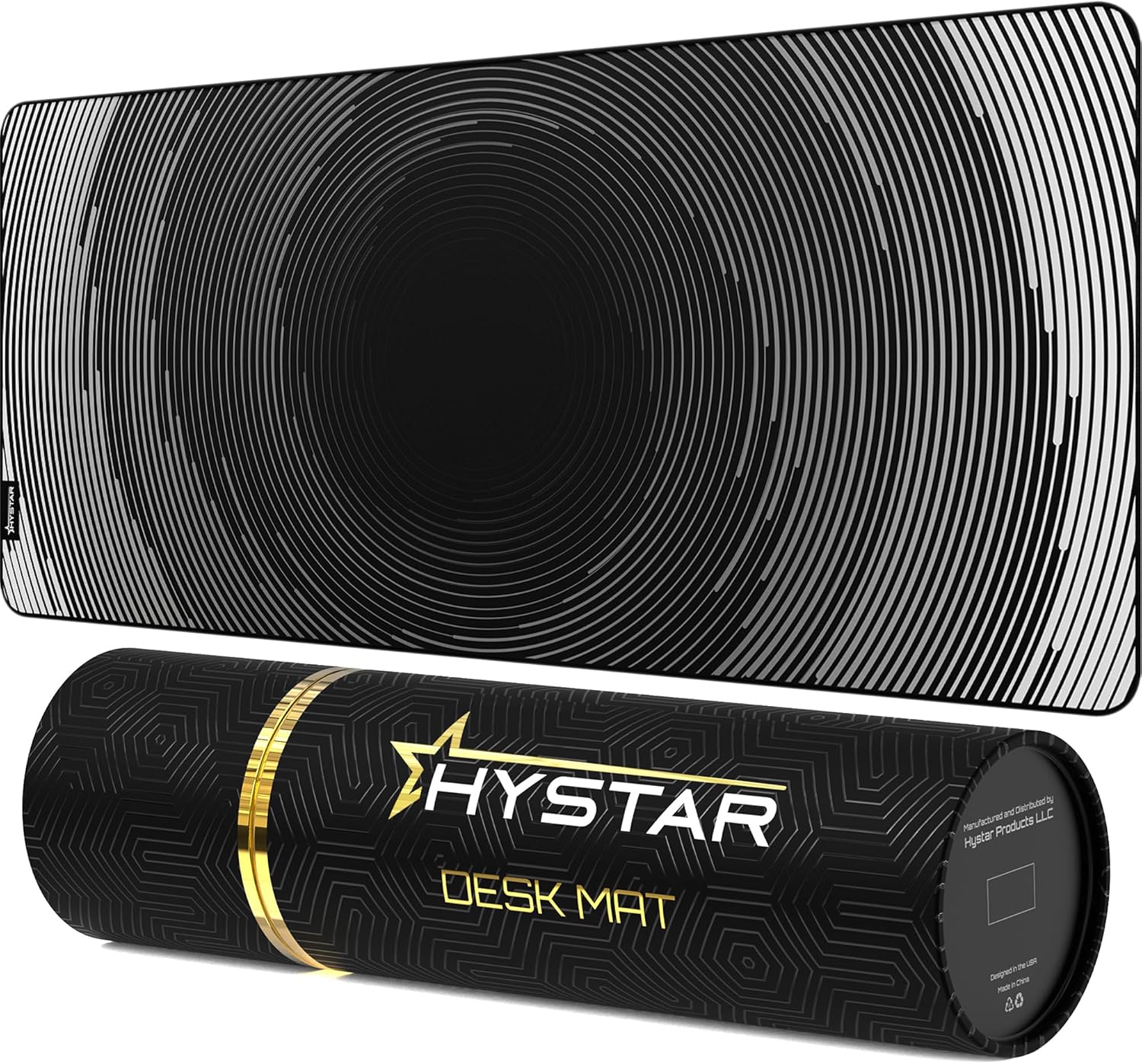 Hystar® Extended Gaming Mouse Pad | XXL 36" x 16" | 5mm Thick, Waterproof Surface, Smooth Polyester Fabric, and Natural Rubber Base | Abyss 1 81KEmXT9MFL. AC SL1500 - northernschoolofshiatsu.co.uk