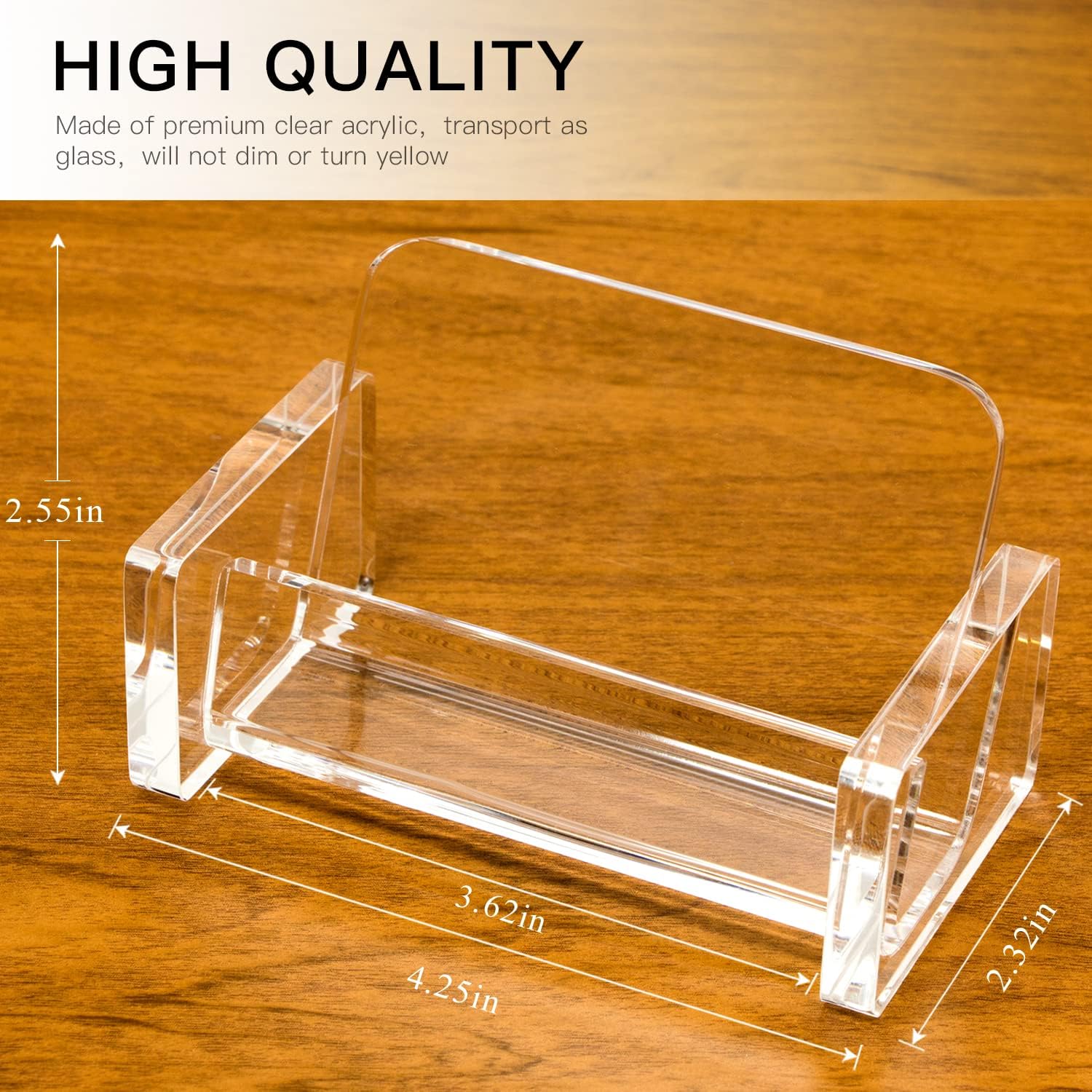 Padike Acrylic Business Card Holder Clear Business Card Stand,Premium Acrylic Clear Business Card Holder Desk Display 4 81Lzuugv7DL. AC SL1500 - northernschoolofshiatsu.co.uk