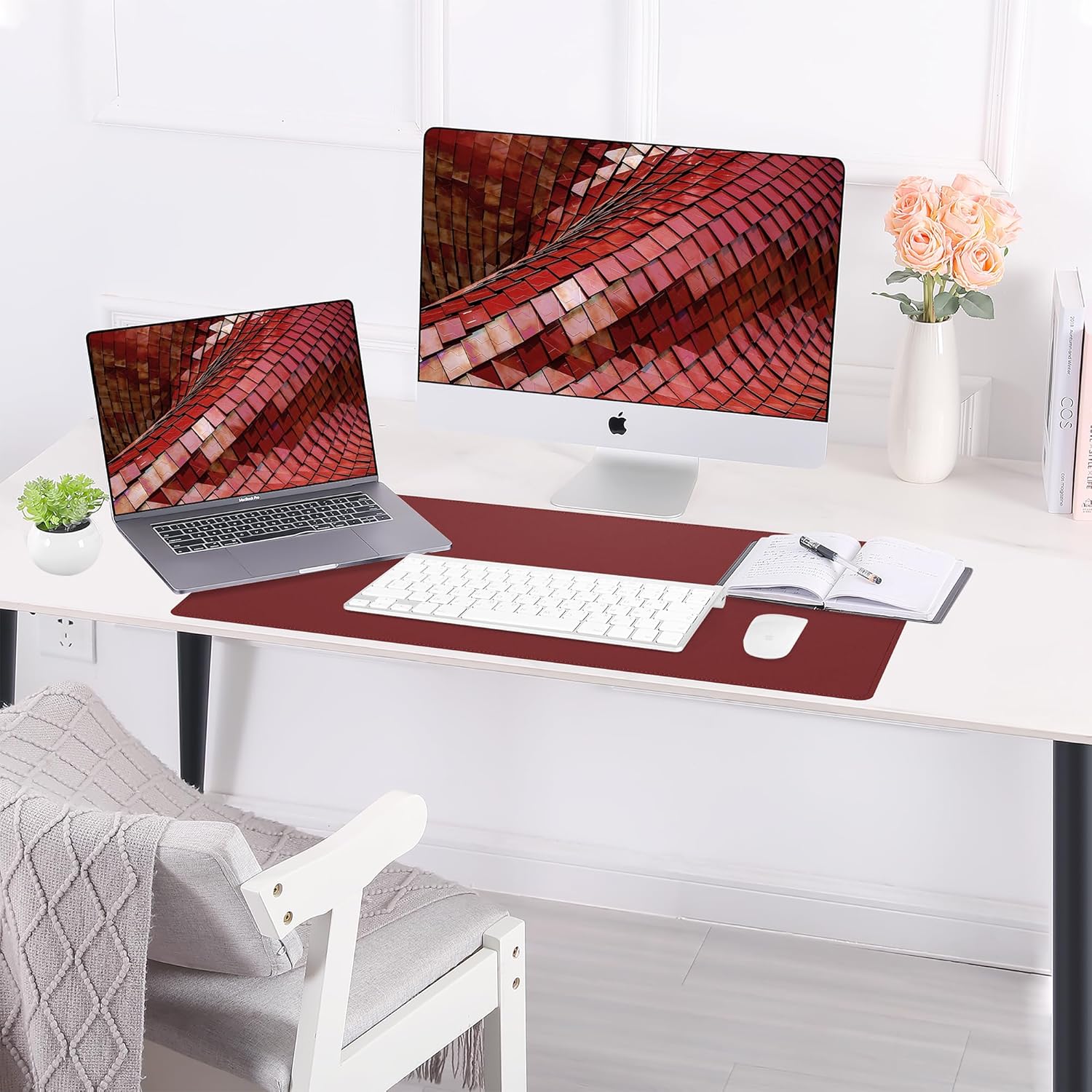 Large Desk Mat 47.2" x 17" Leather Desk Pad Protector with Natural Cork & PU Leather, Non-Slip Office Desk Mat, Large Mouse Pad, Waterproof Desk Blotter pad for Office&Home(Black) 181 81MLBUNS6XL. AC SL1500 - northernschoolofshiatsu.co.uk