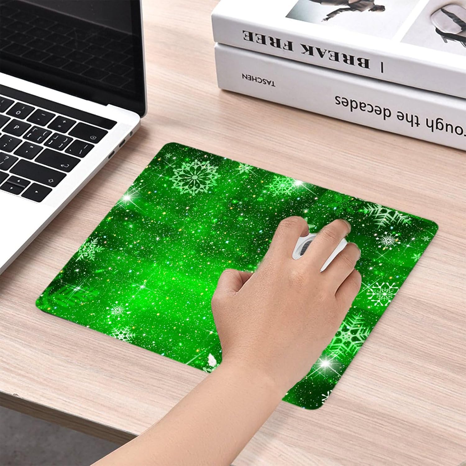 Mouse Pad Diamond Silver Glitter Sparkle Mousepad Bling Desk Accessories Gaming Bling Rubber Pads for Laptop, One Size 130 81N9y2pCvgL. AC SL1500 - northernschoolofshiatsu.co.uk