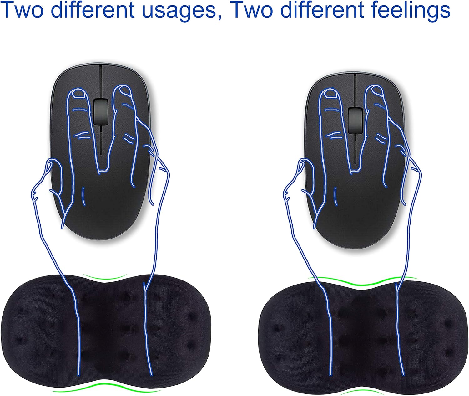 BRILA Deluxe Ergonomic Mouse Wrist Rest Guard - Soft Memory Foam Wrist Elbow Support Cushion Pad for Computer Laptop Office Work PC Gaming Mouse 4 81PEDC5bQwL. AC SL1500 - northernschoolofshiatsu.co.uk