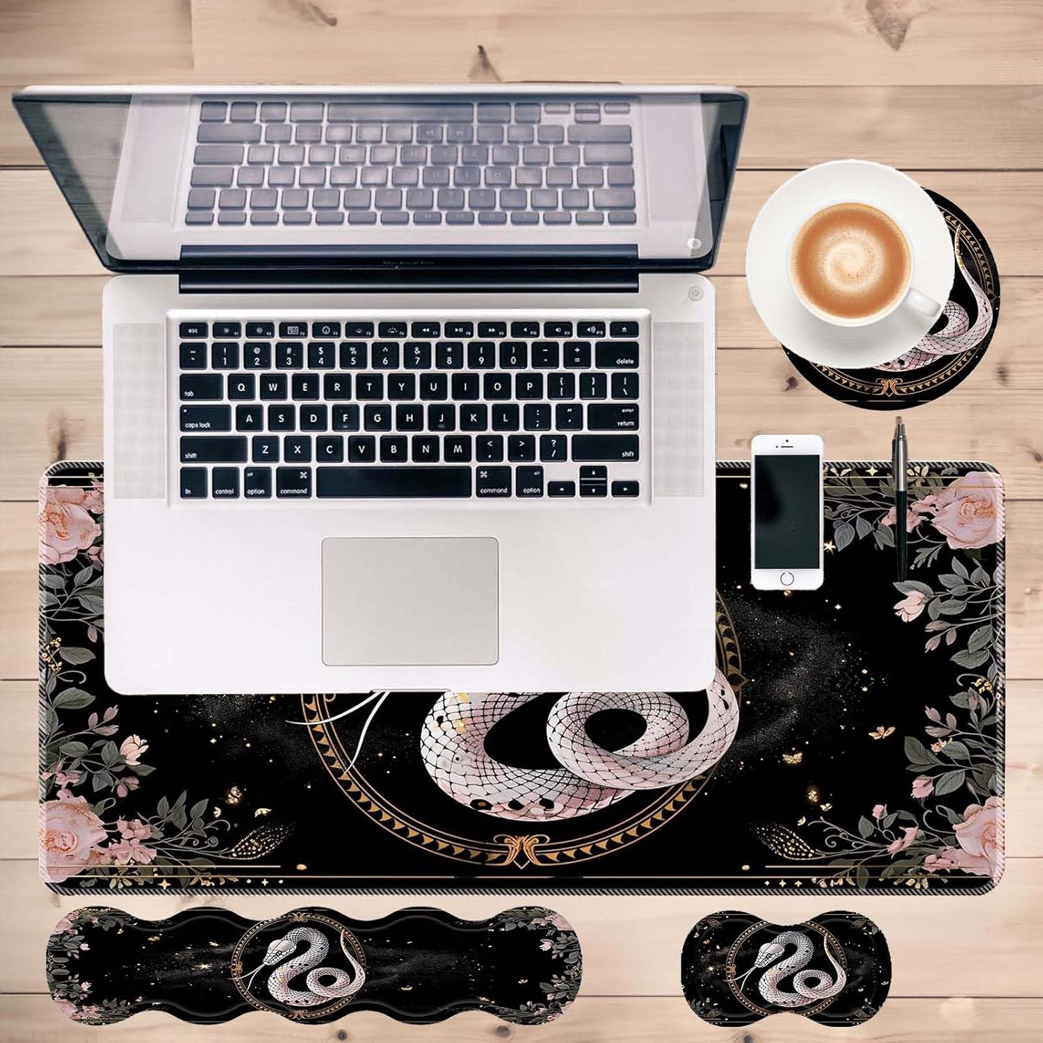 Keyboard Mouse Pad Set,Large Desk Pad+Keyboard Wrist Rest+Mouse Pad Wrist Support+Coaster,Easy Typing Pain Relief Non-Slip Mousepad Wrist Support Mousepad Home Office,Colorful Bird Feathers 16 81R3qVypbYL. AC SL1500 - northernschoolofshiatsu.co.uk