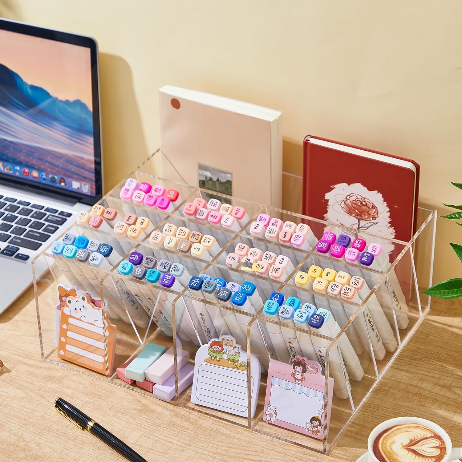 Acrylic Pen Organizer Storage Vertical Marker Organizer Acrylic Pen Display Holder for Office Desk Desktop Stationery Pencil Storage(Clear,13 x 4 x 10.2 Inch) 38 81RrMfU2vpL. AC SL1500 - northernschoolofshiatsu.co.uk