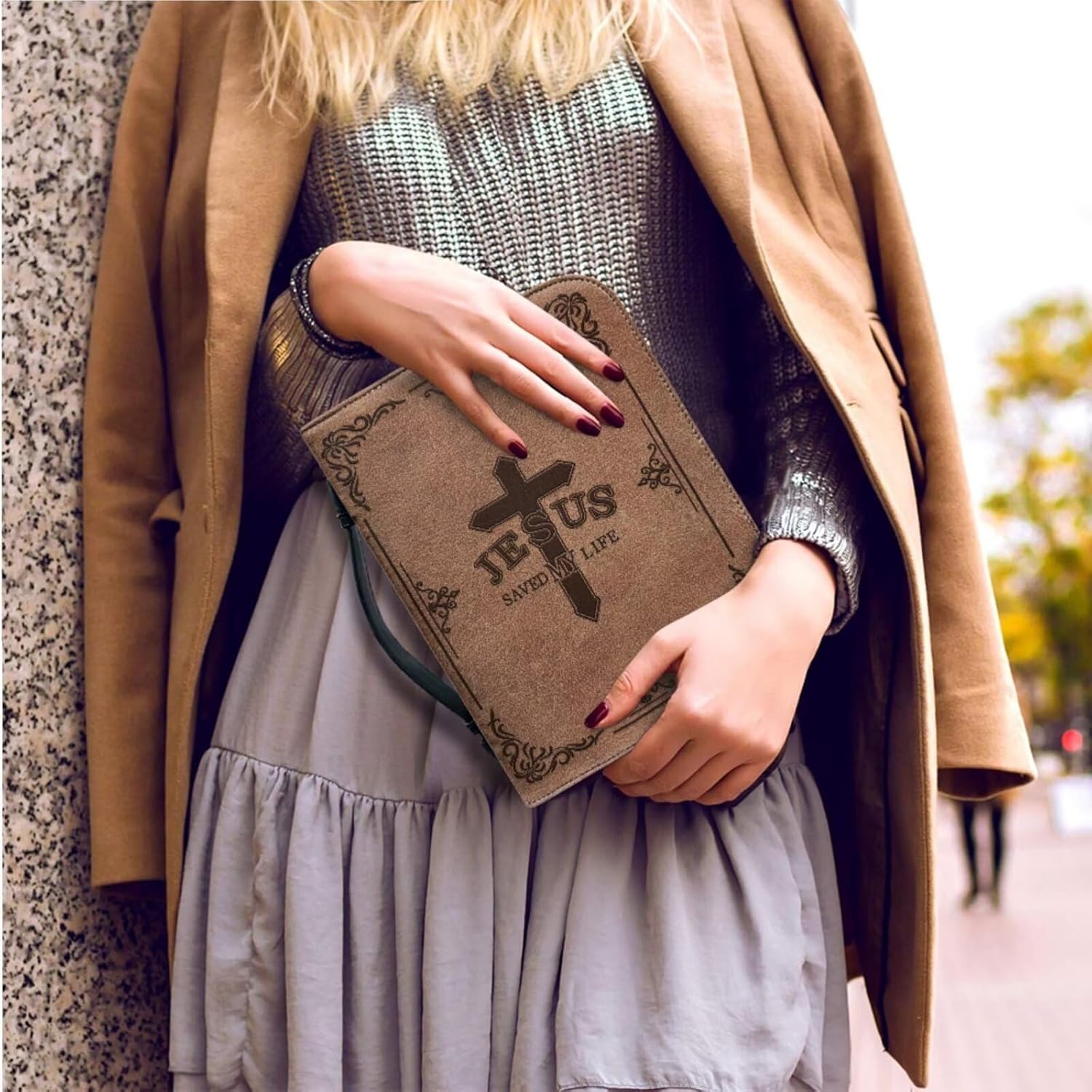 Kuiaobaty Leather Bible Cover with Handle Carrying Bible Case Church Bag Bible Protective Tote with Matched Leather Keychain for Adults Kids Youth God is Within Her She Will Not Fall 146 81RsqTcju2L. AC SL1500 - northernschoolofshiatsu.co.uk