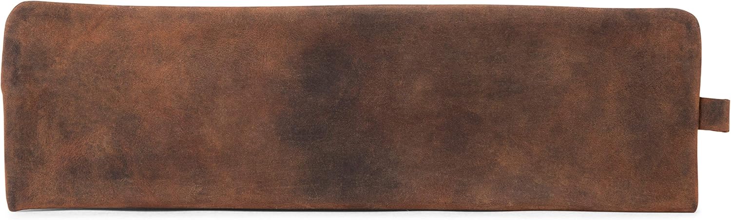 LEABAGS Leather Pencil Case - Genuine Leather Pencil Pouch Fort Vaux - Pen Case for Adults Men Women Work University 21 81SvE55O70L. AC SL1500 - northernschoolofshiatsu.co.uk