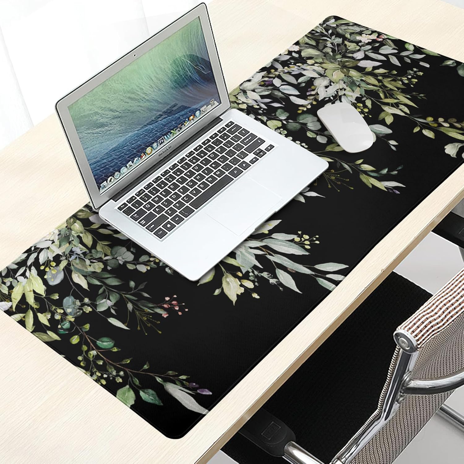 Black and White Mouse Pad 31.5”x11.8” Geometric Design Extended Large Mousepad Keyboard Mouse Mat Desk Pad Non-Slip Rubber Base Stitched Edge Large XXL Mousepad for Gaming Laptop Computer Desktop 180 81TAqHafgXL. AC SL1500 - northernschoolofshiatsu.co.uk