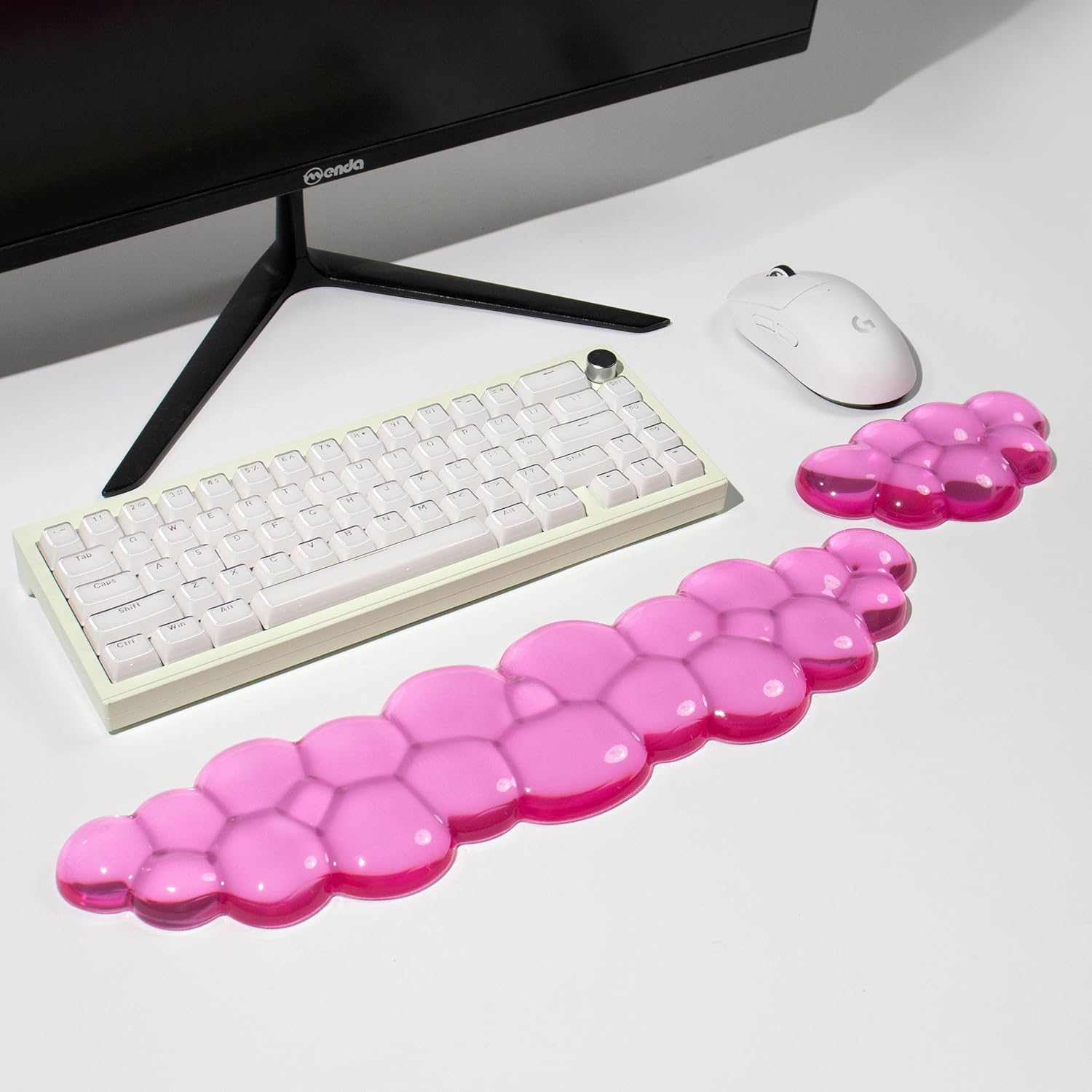 Clear Gel Wrist Rest for Keyboard and Mouse, White Silicone Keyboard Wrist Rest Set, Cute Ergonomic Wrist Rest for Keyboard 60%/75%(White) 61 81ThZgjdQ4L. AC SL1500 - northernschoolofshiatsu.co.uk