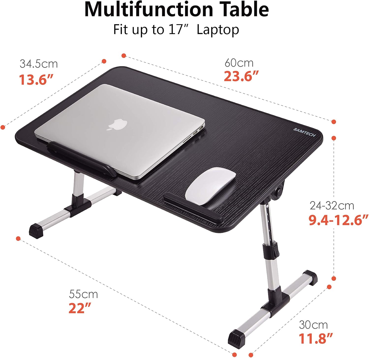 Lap Desk - Adjustable Laptop Table with Cooling Fan for Office, Home, & Travel 11 81TiZoQ7IoL. AC SL1500 - northernschoolofshiatsu.co.uk